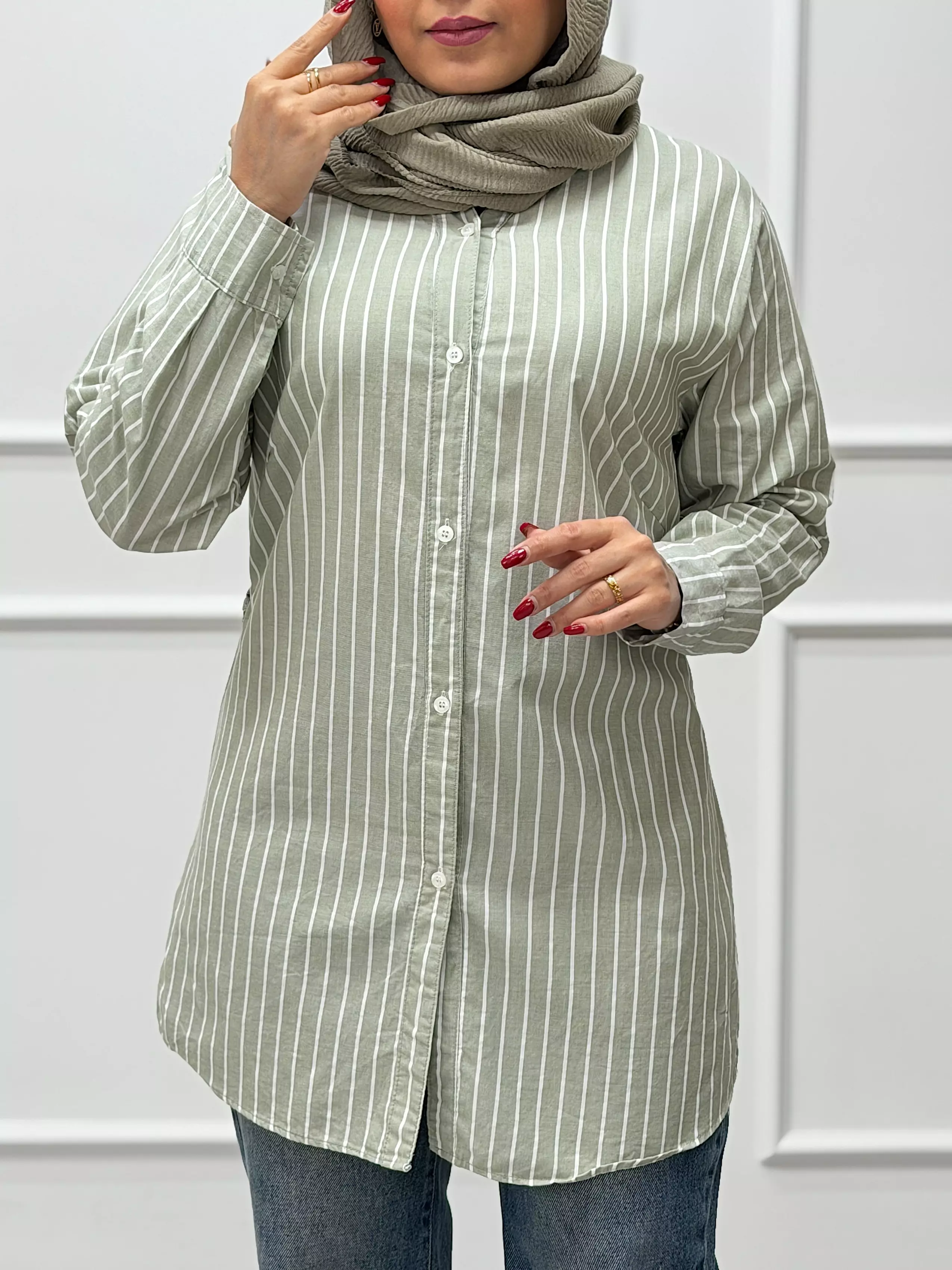 شومیز مانتویی H&M