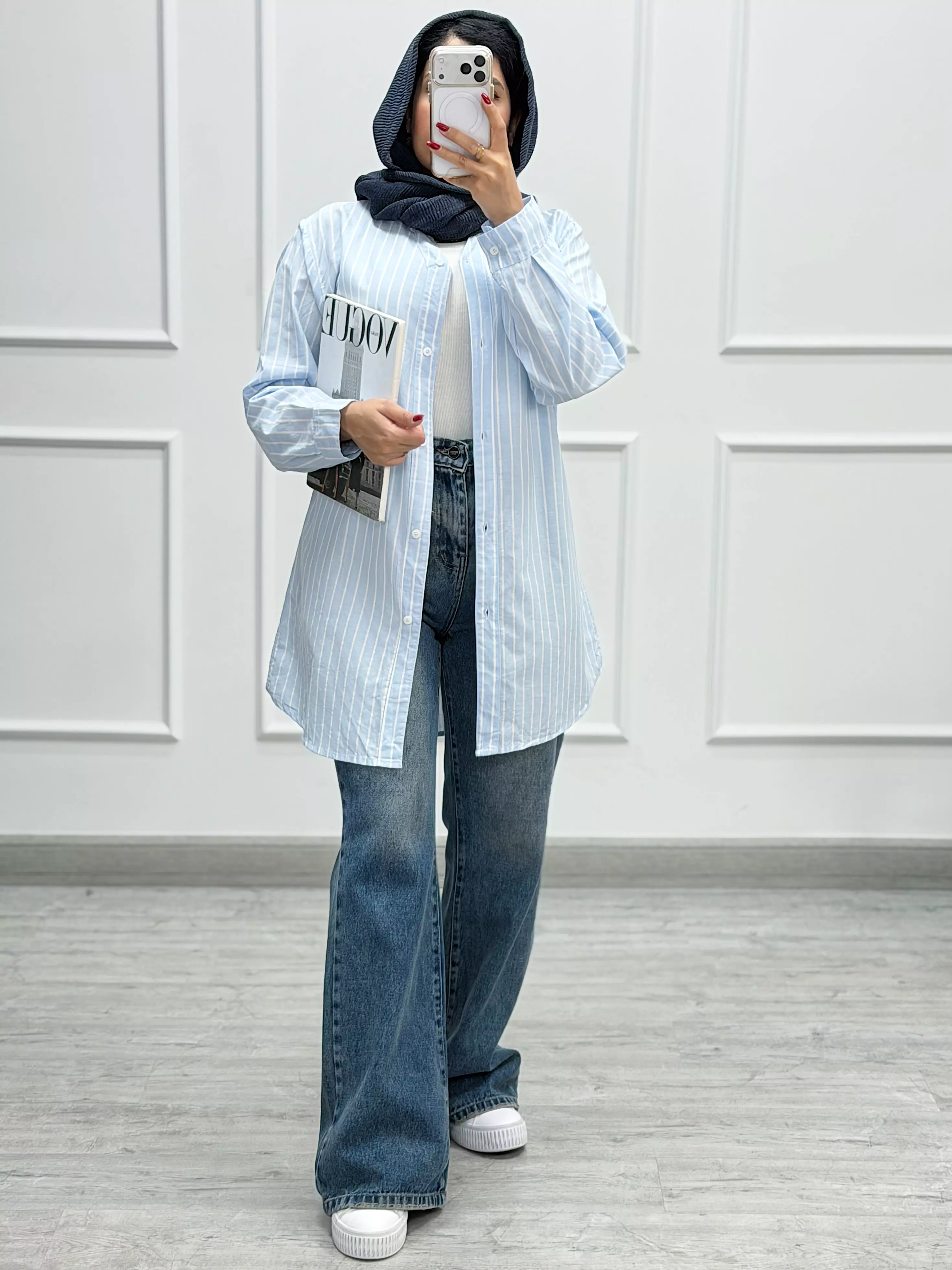 شومیز مانتویی H&M