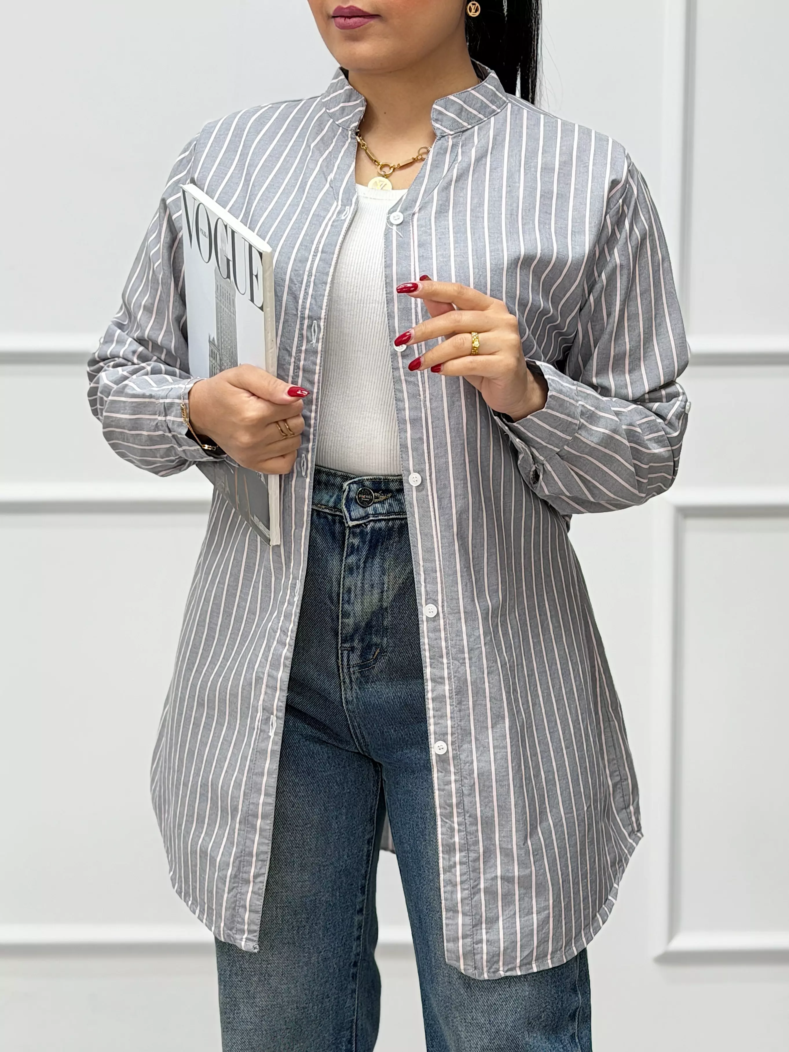 شومیز مانتویی H&M