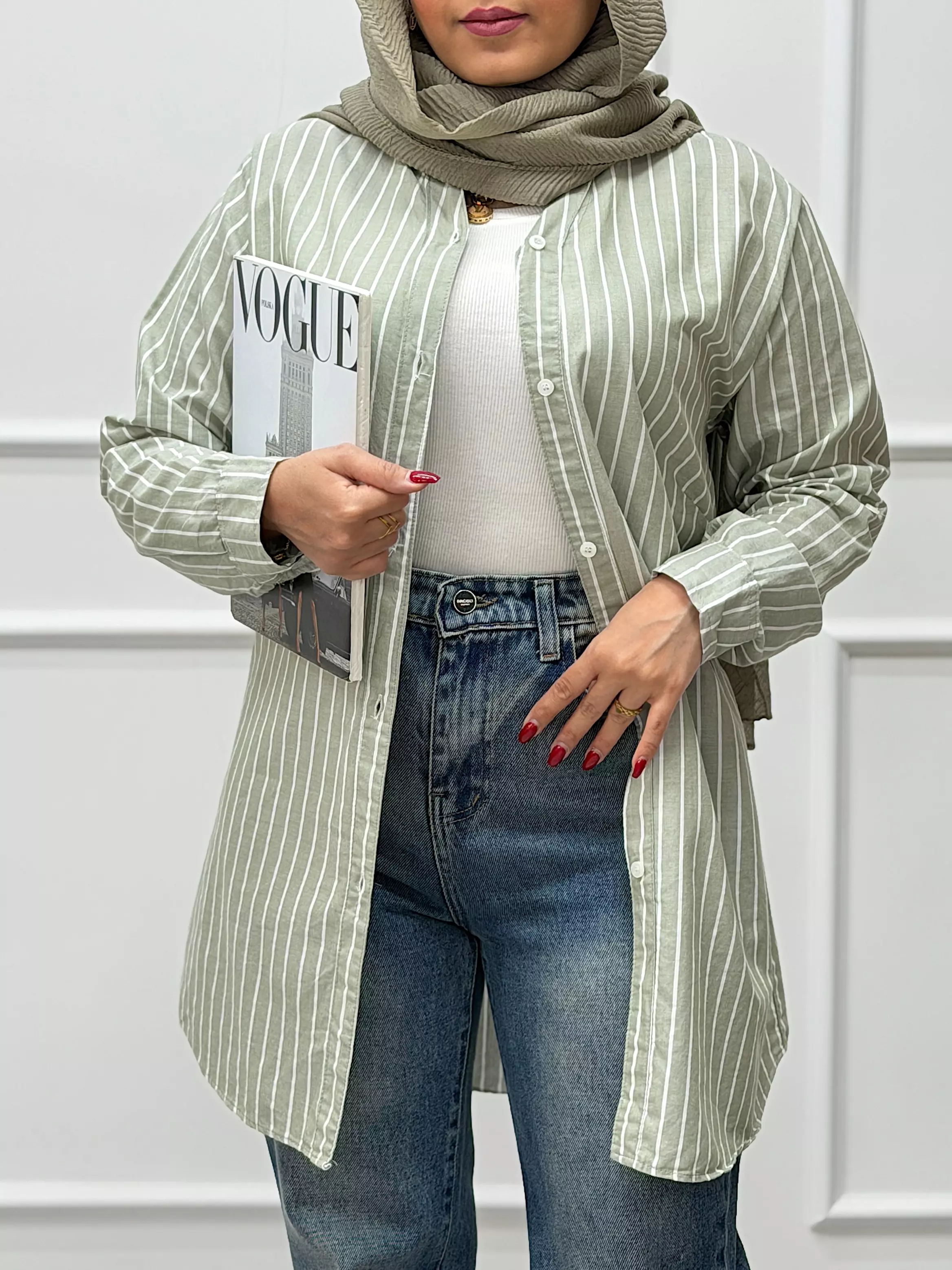 شومیز مانتویی H&M