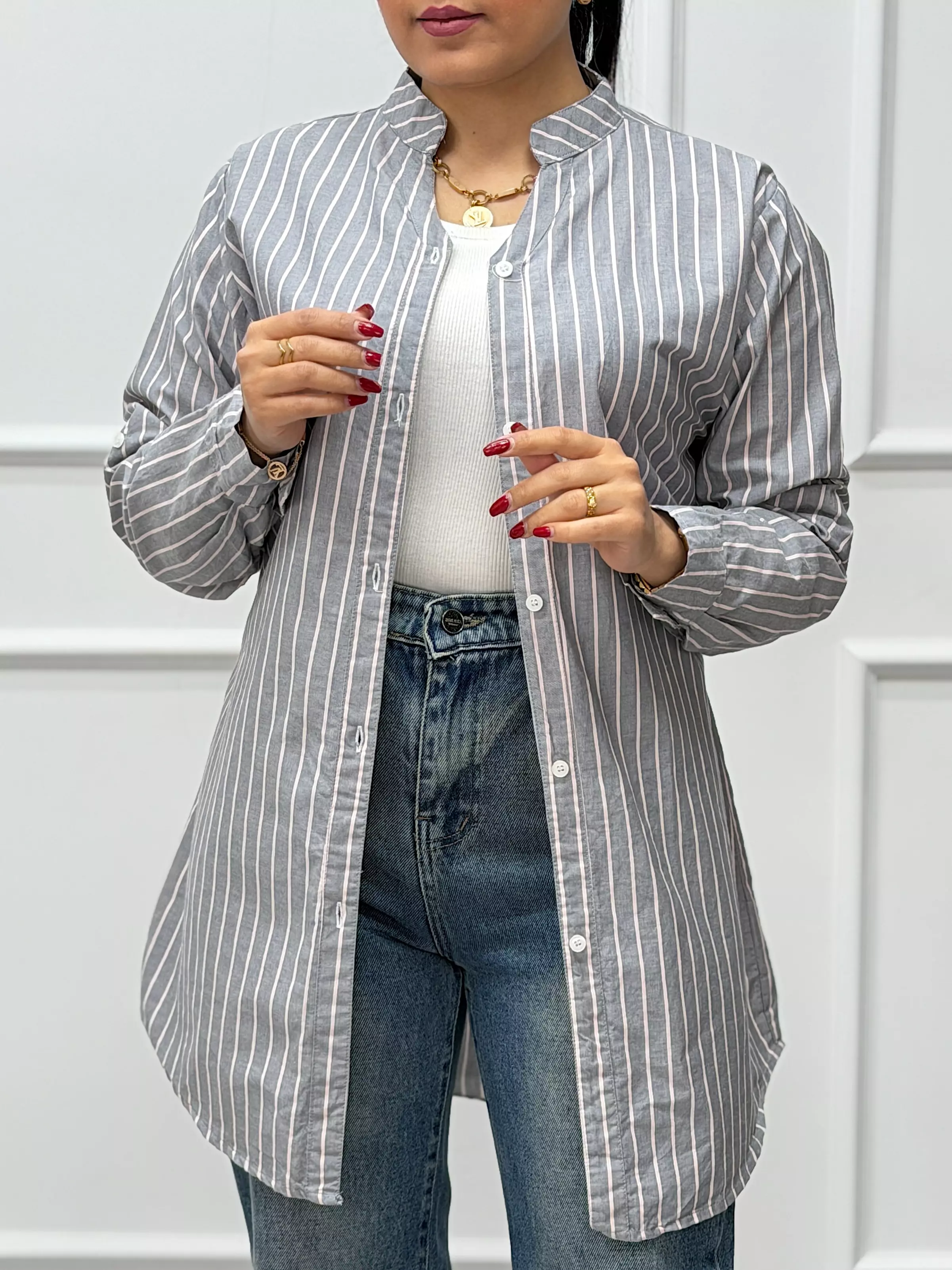 شومیز مانتویی H&M
