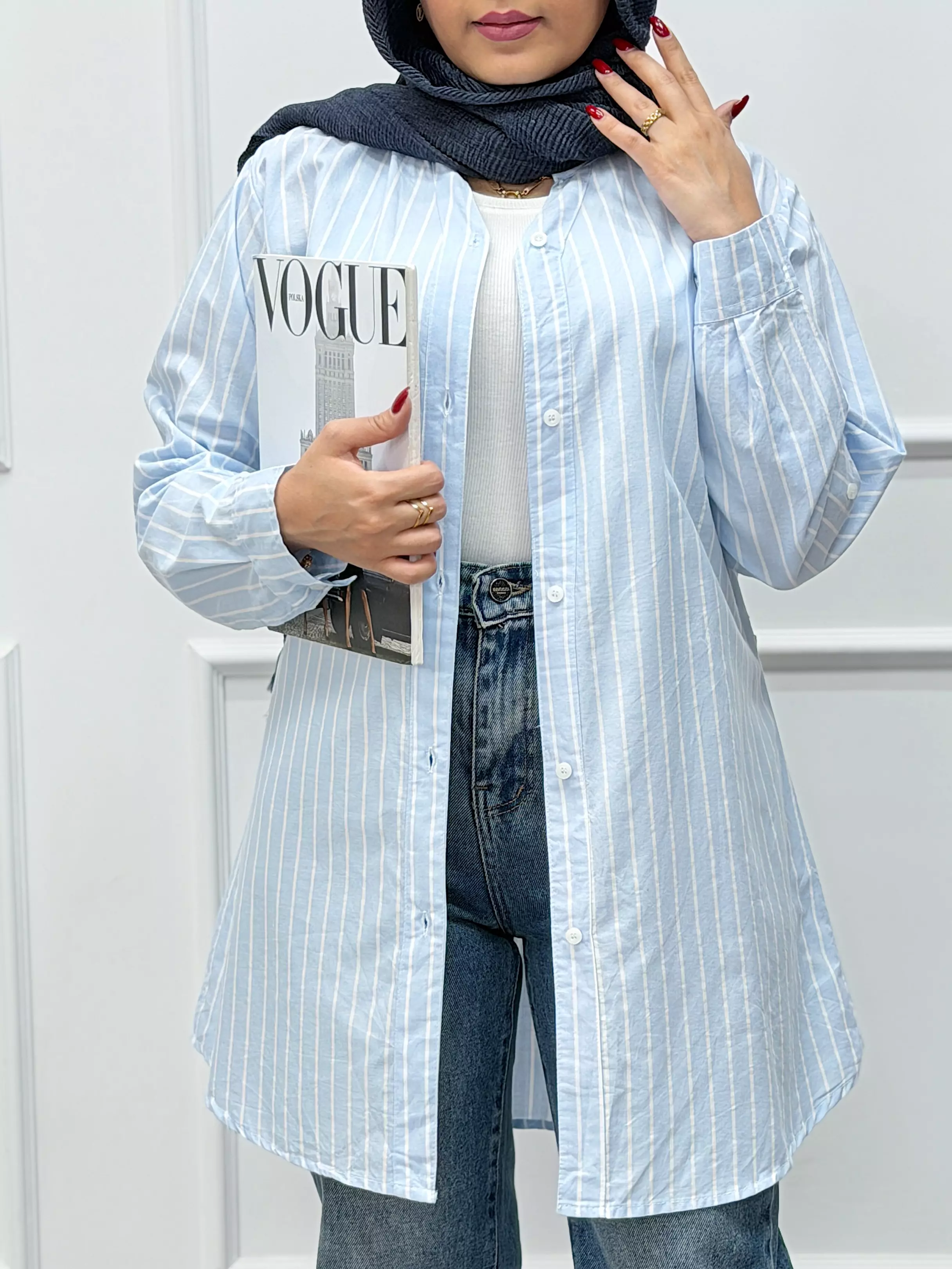 شومیز مانتویی H&M