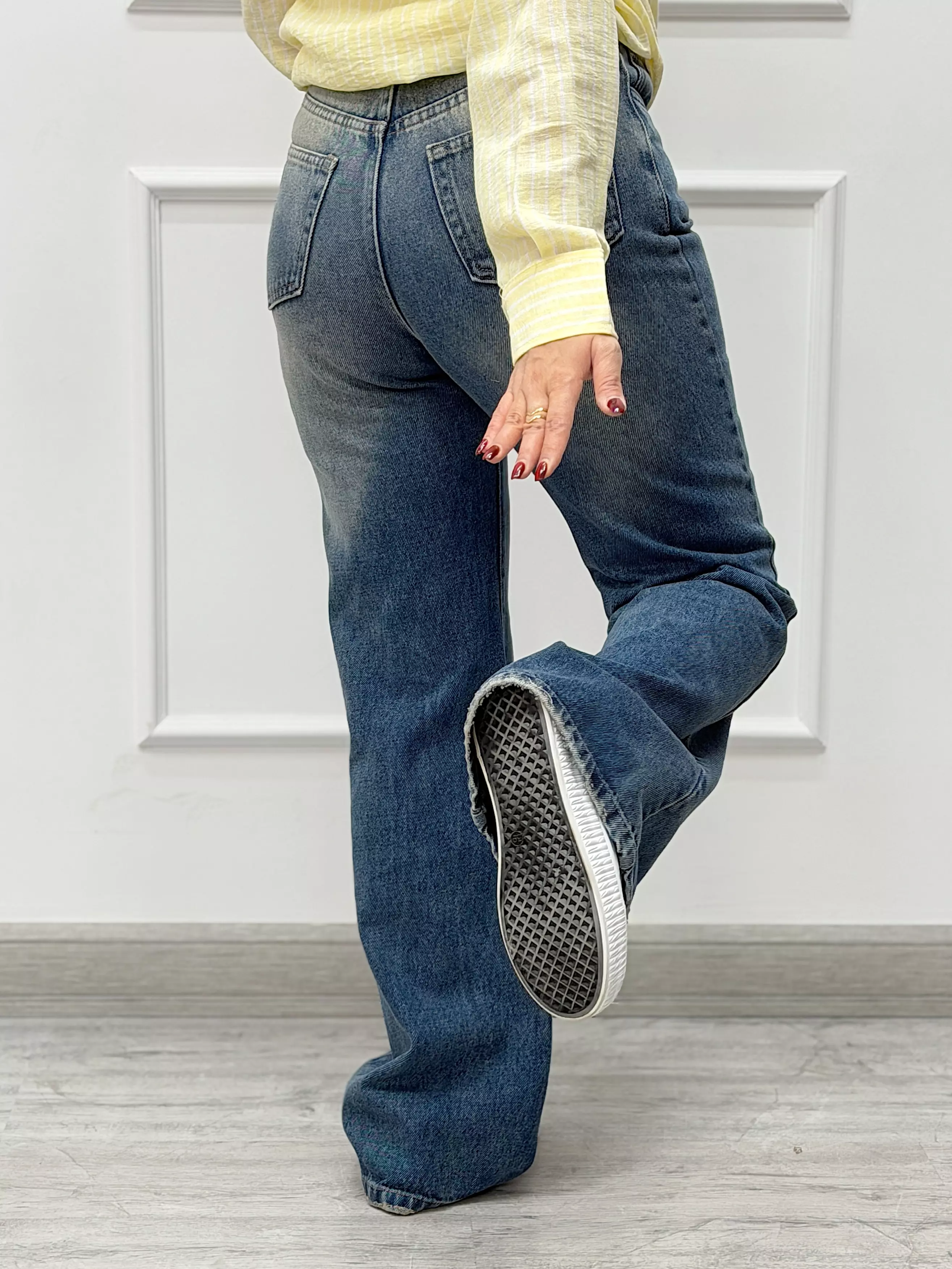 شلوار جین بوت کات بگ
