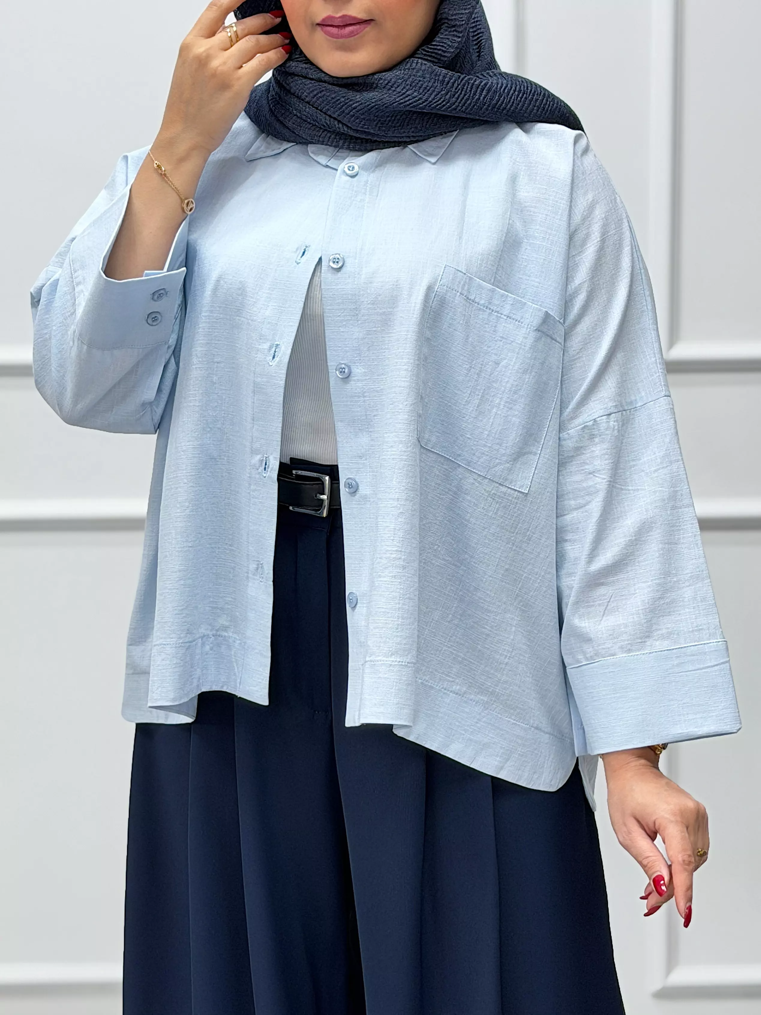 شومیز باکسی لونا