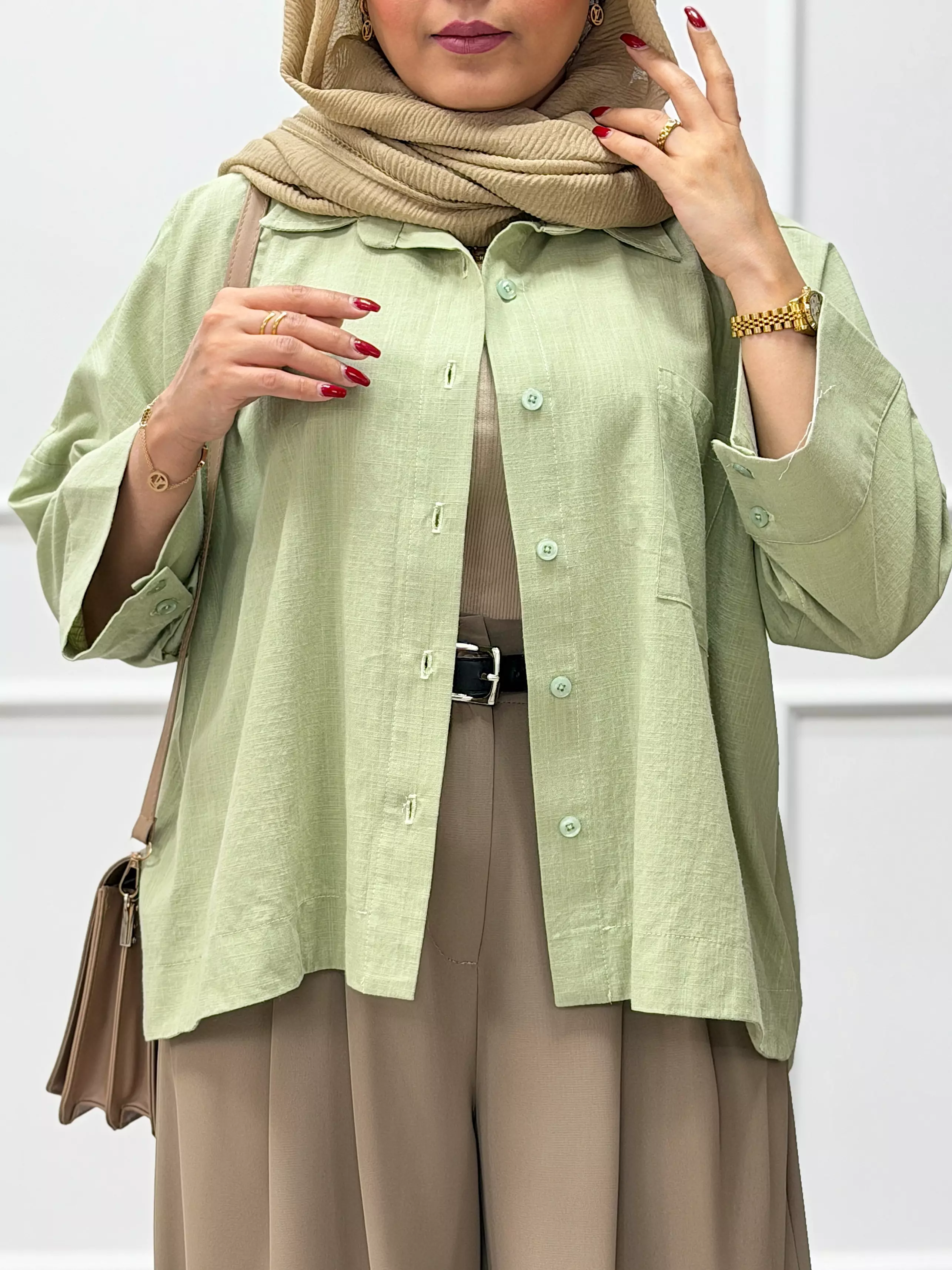 شومیز باکسی لونا