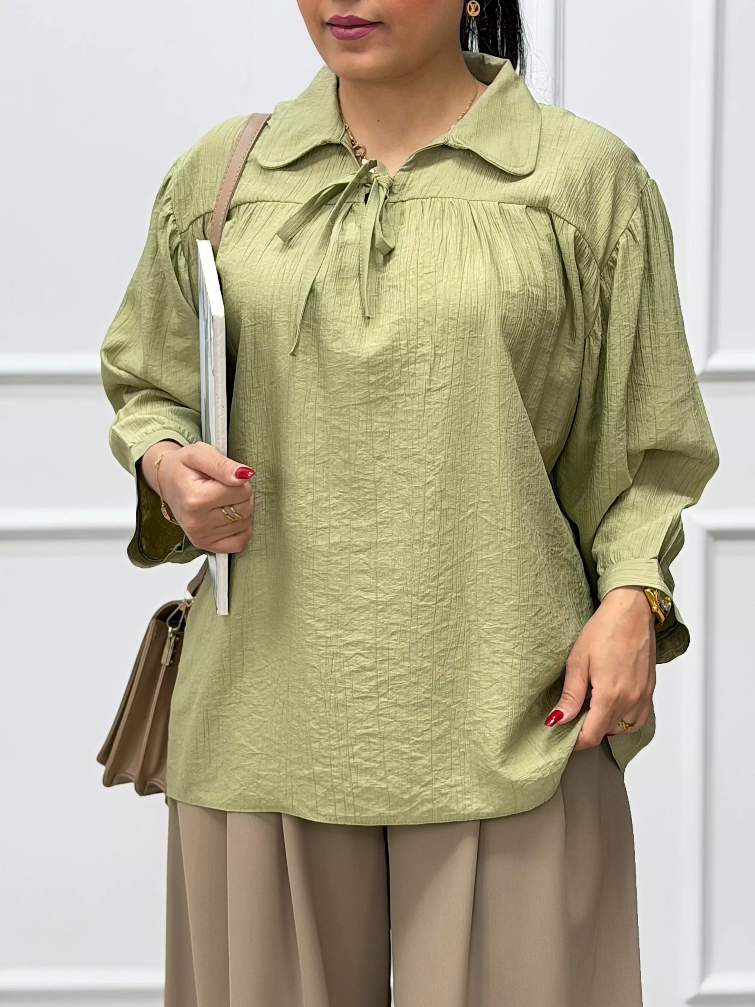 شومیز عروسکی نیلی