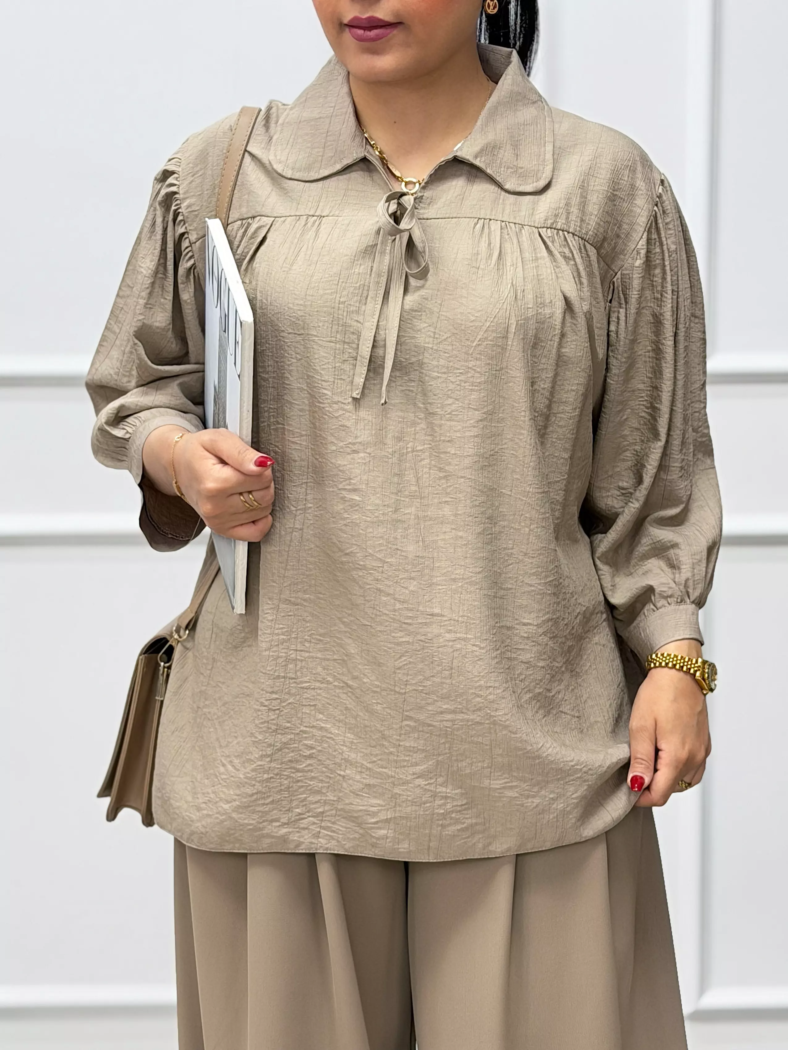شومیز عروسکی نیلی