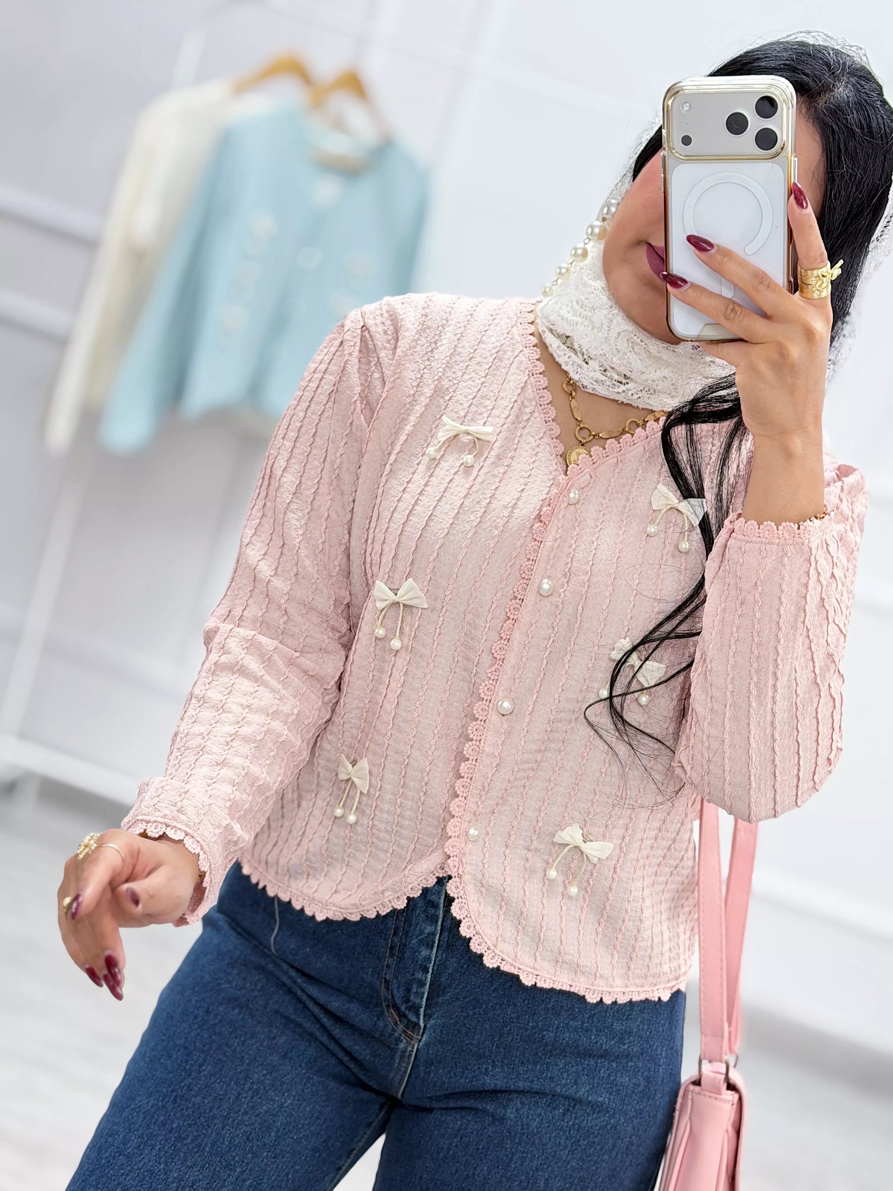 شومیز وارداتی پاپیون