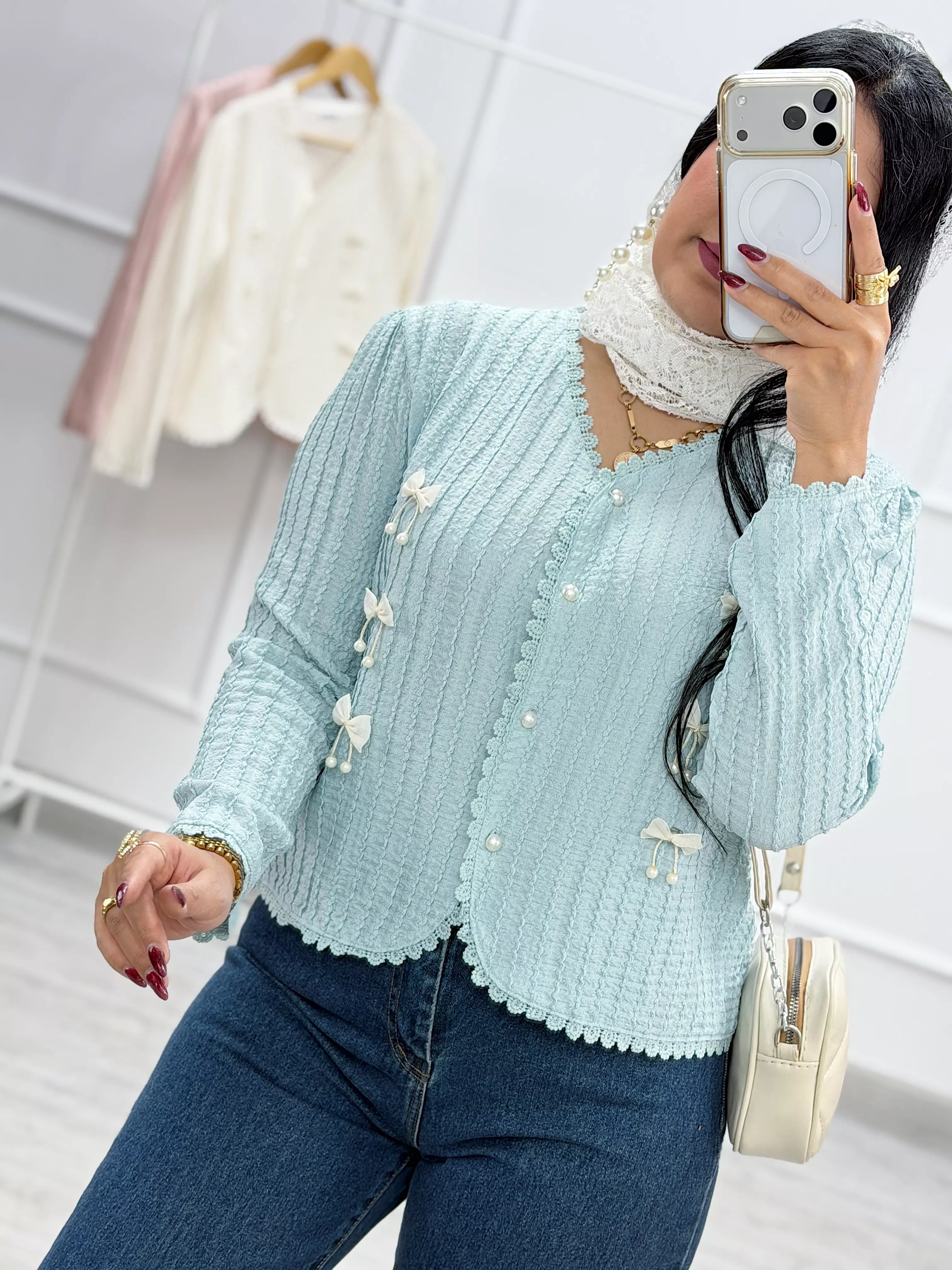 شومیز وارداتی پاپیون