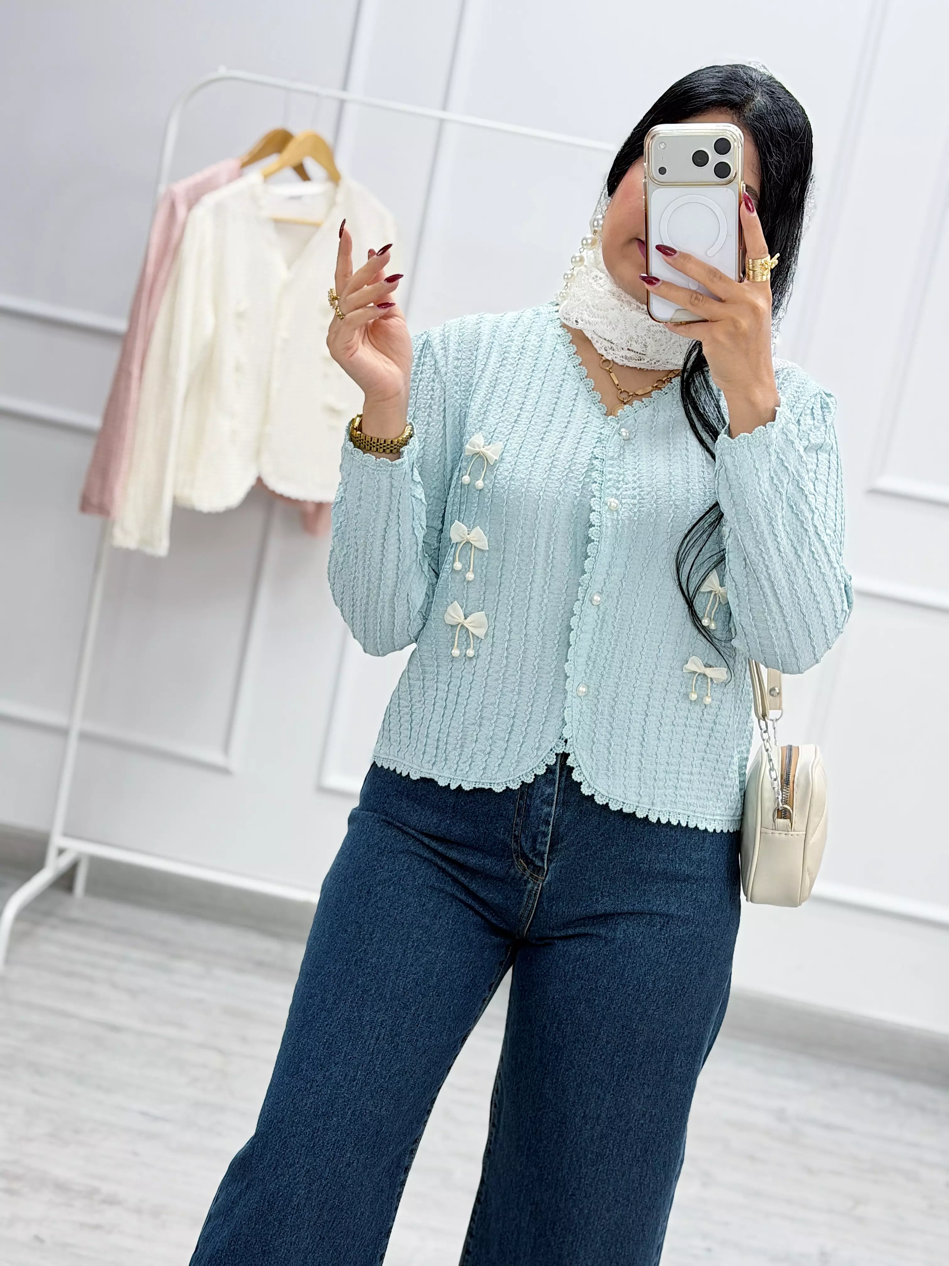 شومیز وارداتی پاپیون