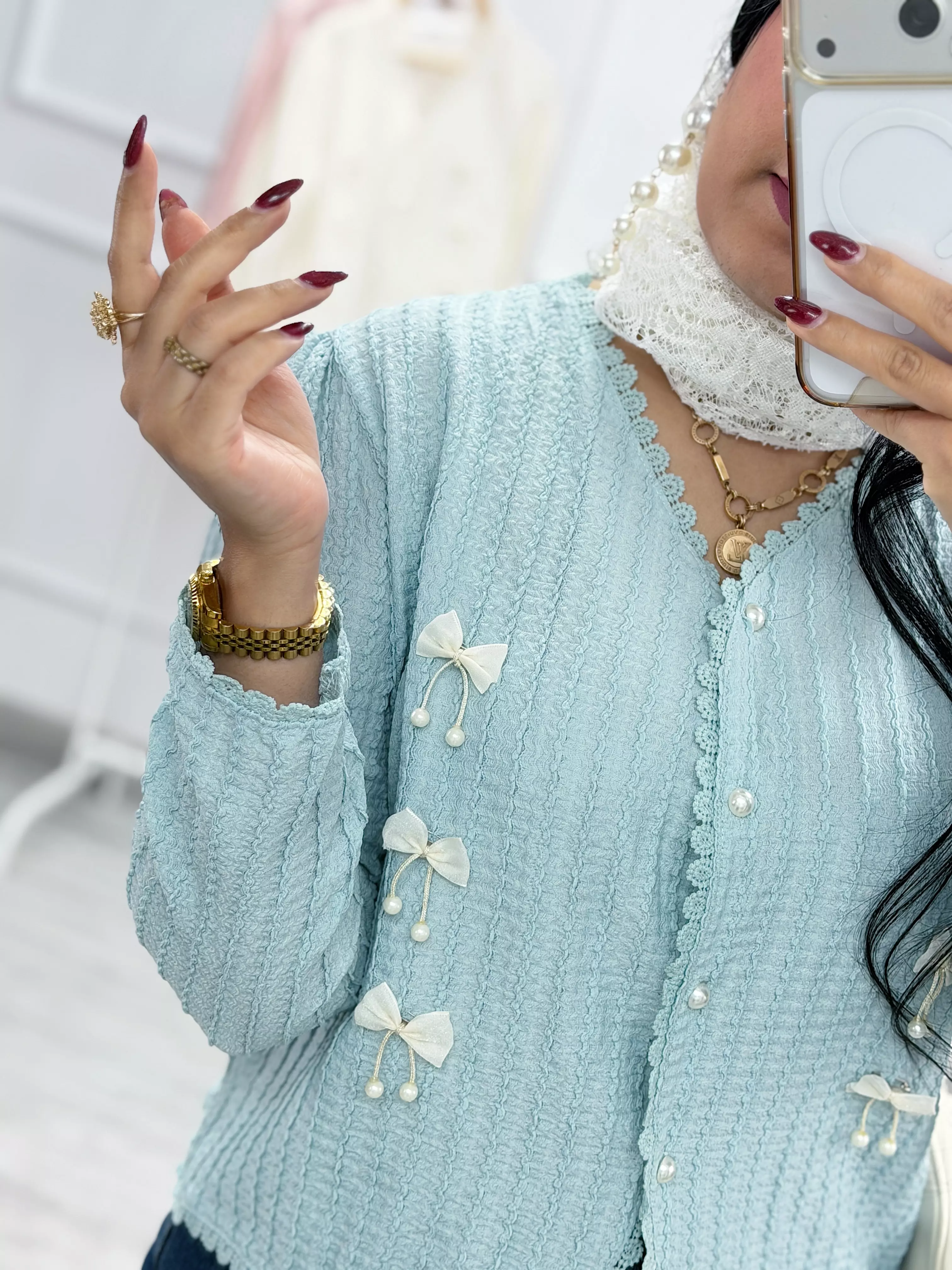 شومیز وارداتی پاپیون