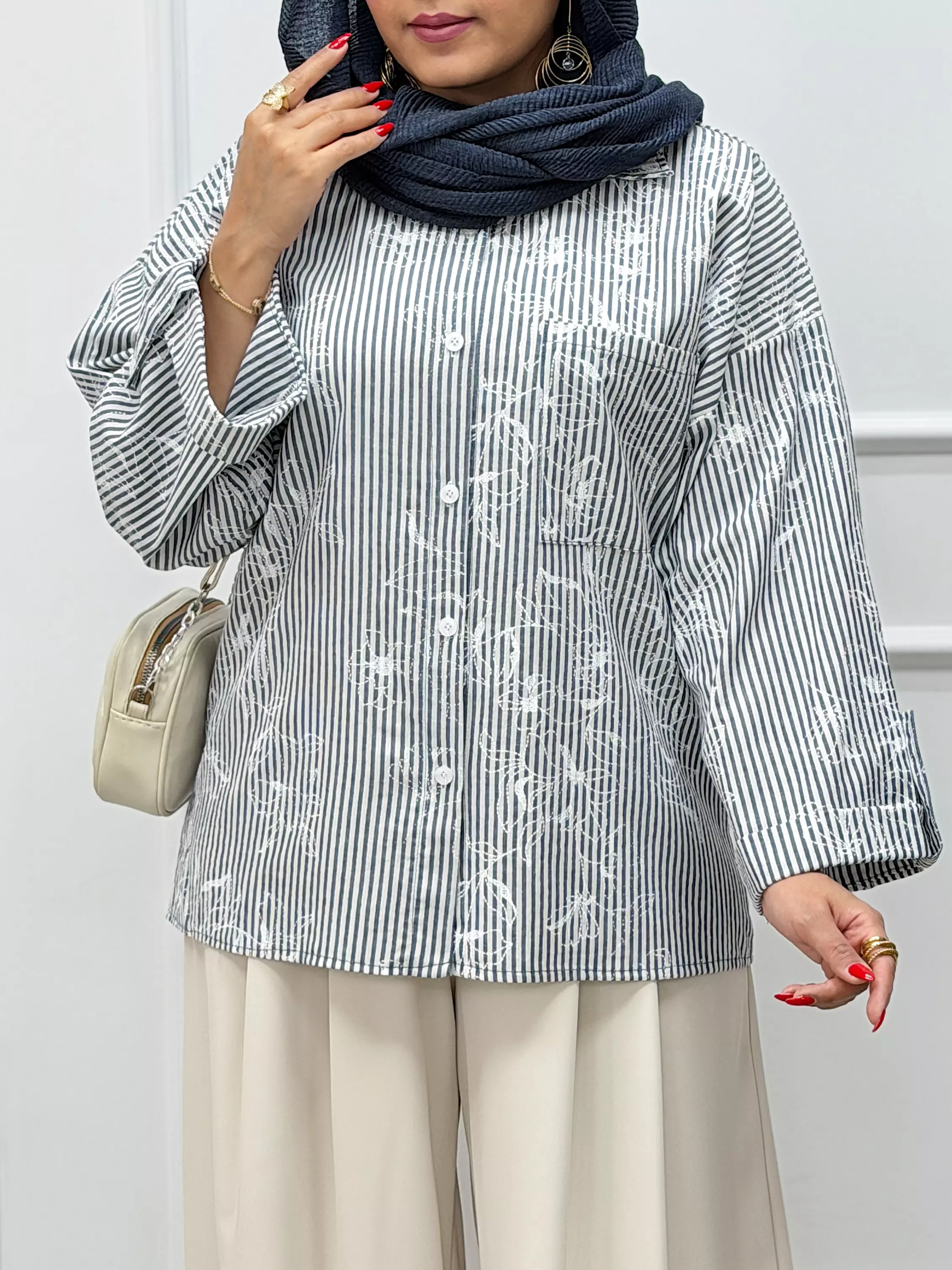 شومیز پیگمت گلی
