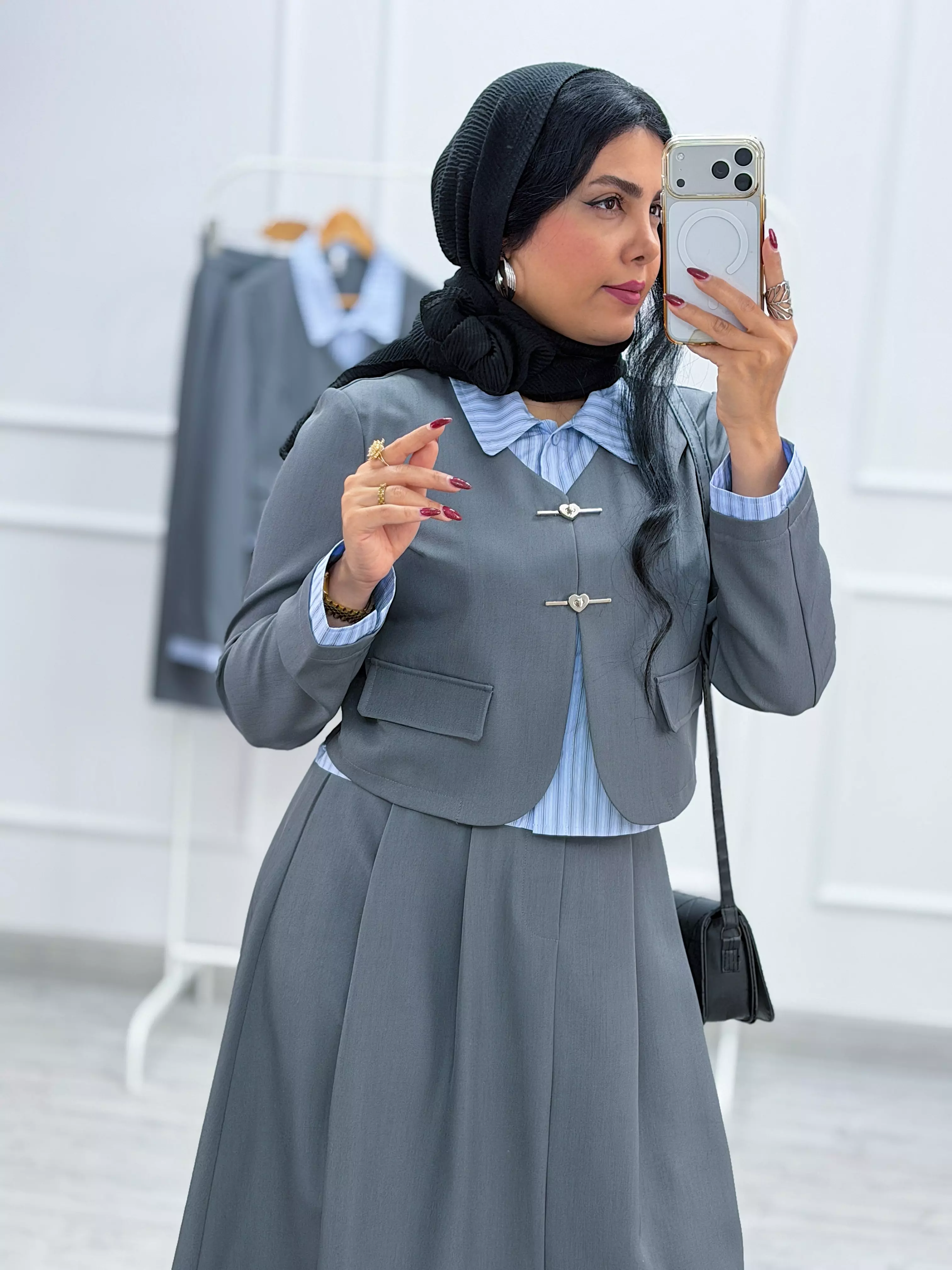 کت و دامن کلاسیک رایکا