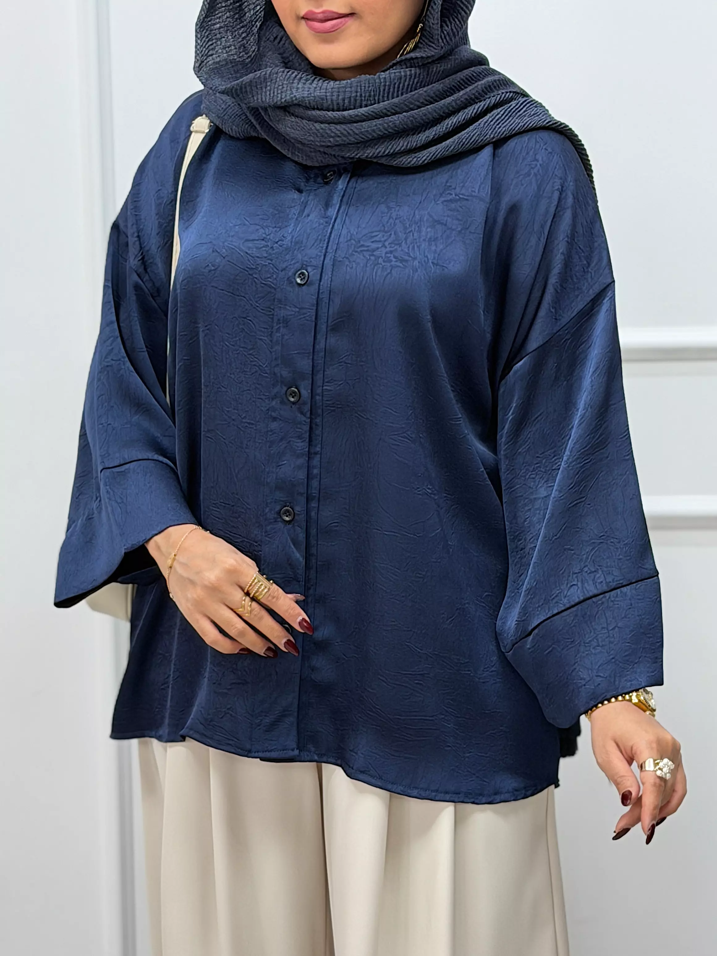 شومیز ساتن ابریشمی