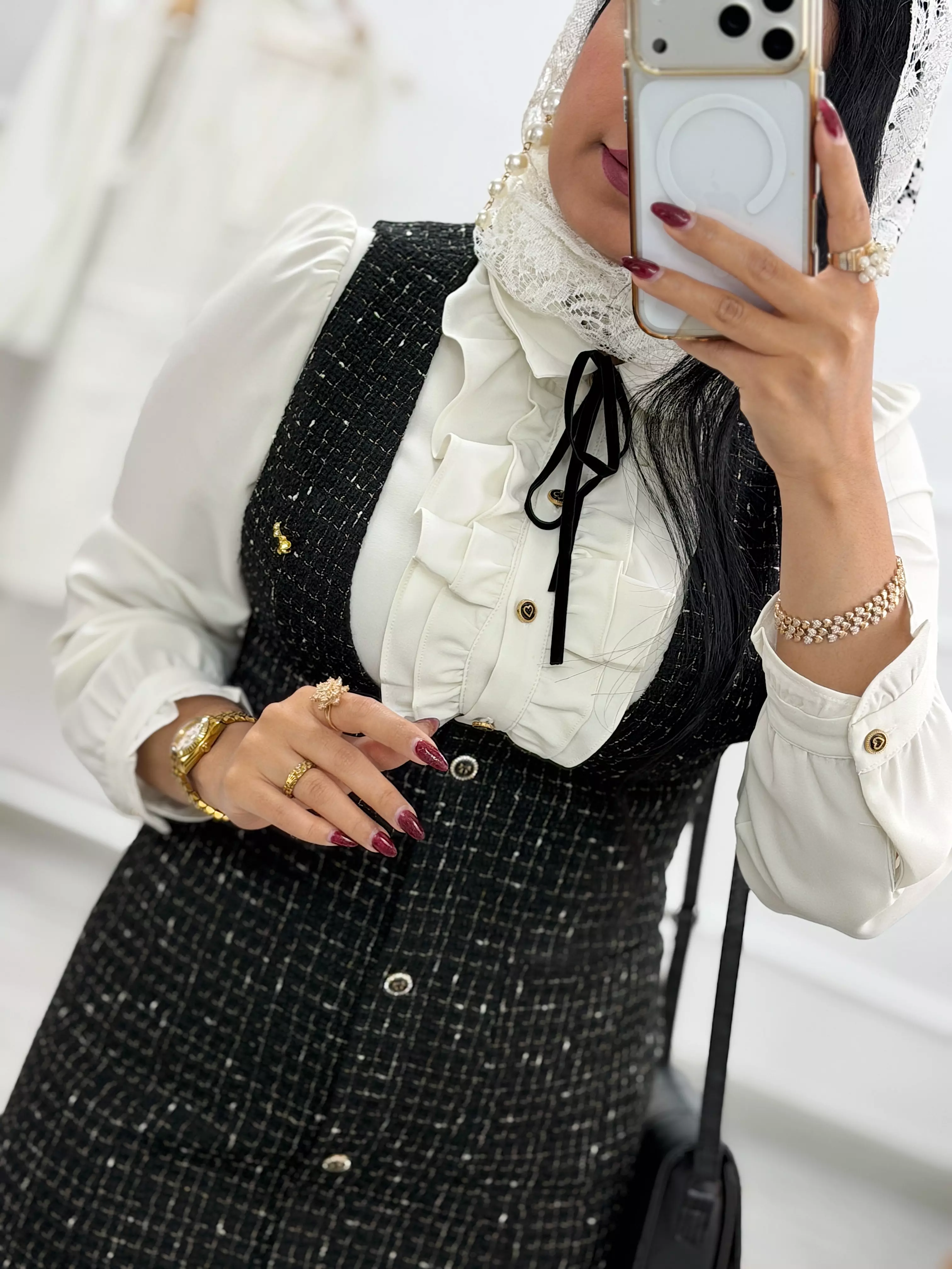 شومیز وسارافون شنل