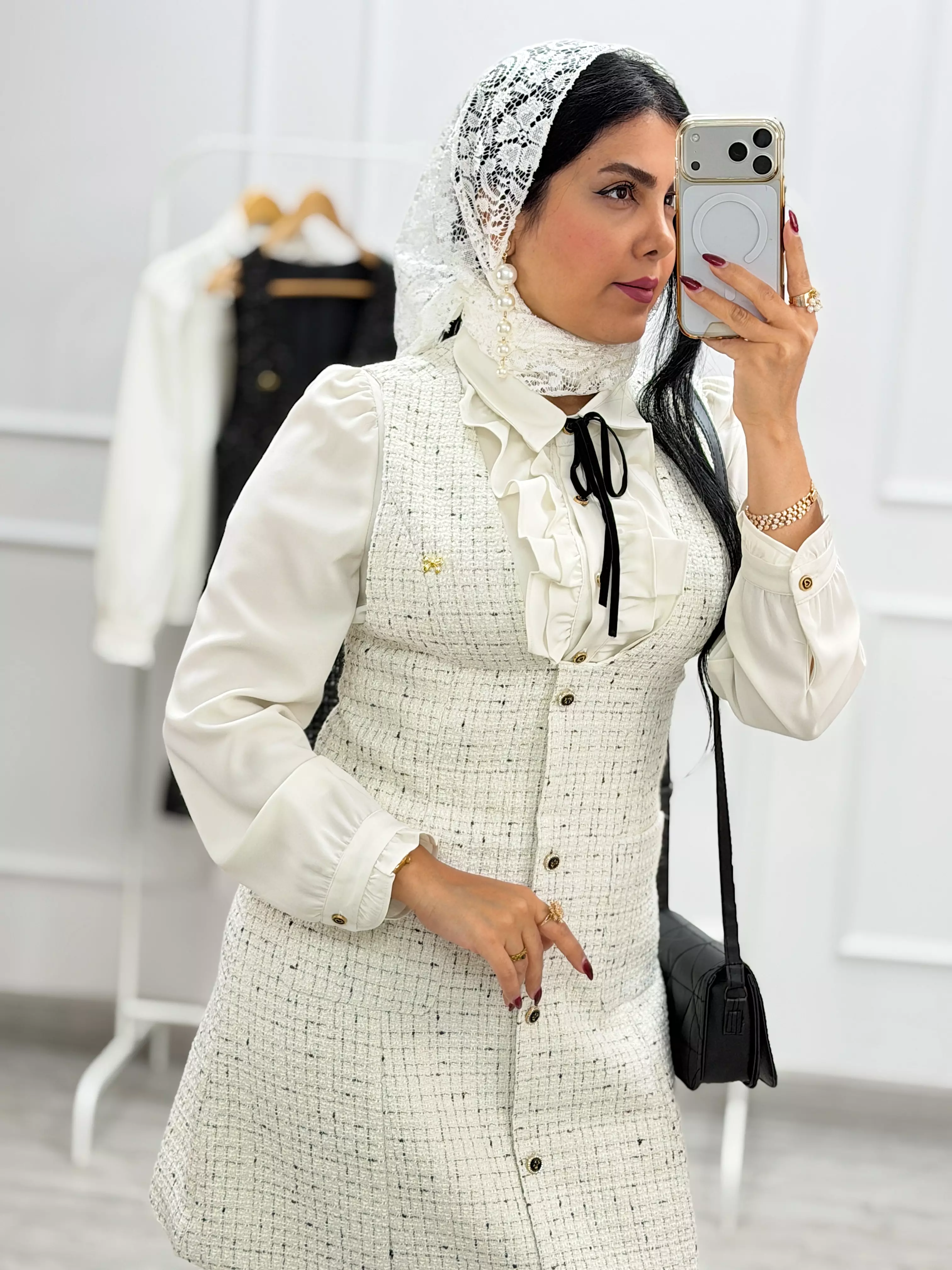 شومیز وسارافون شنل