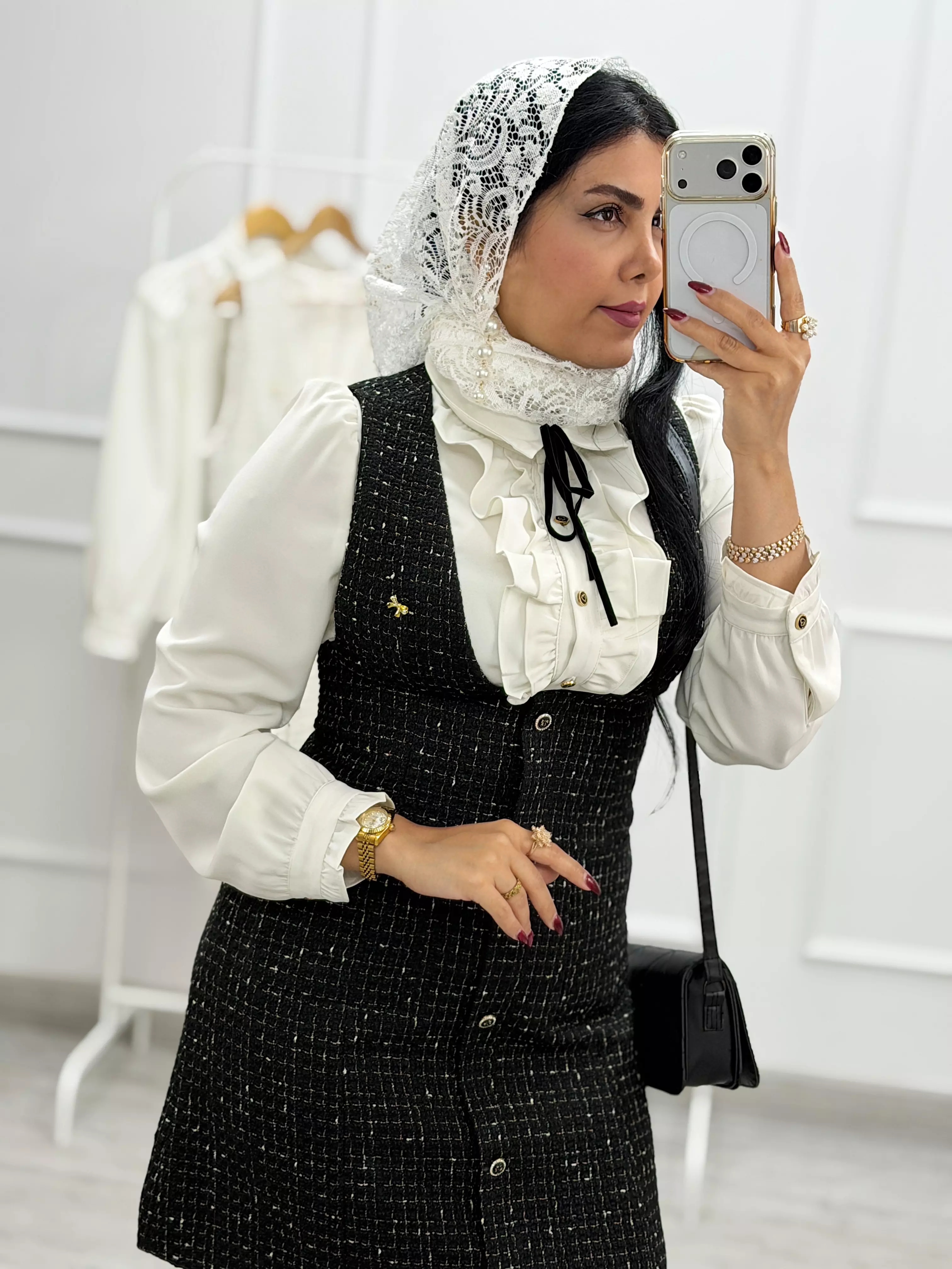 شومیز وسارافون شنل
