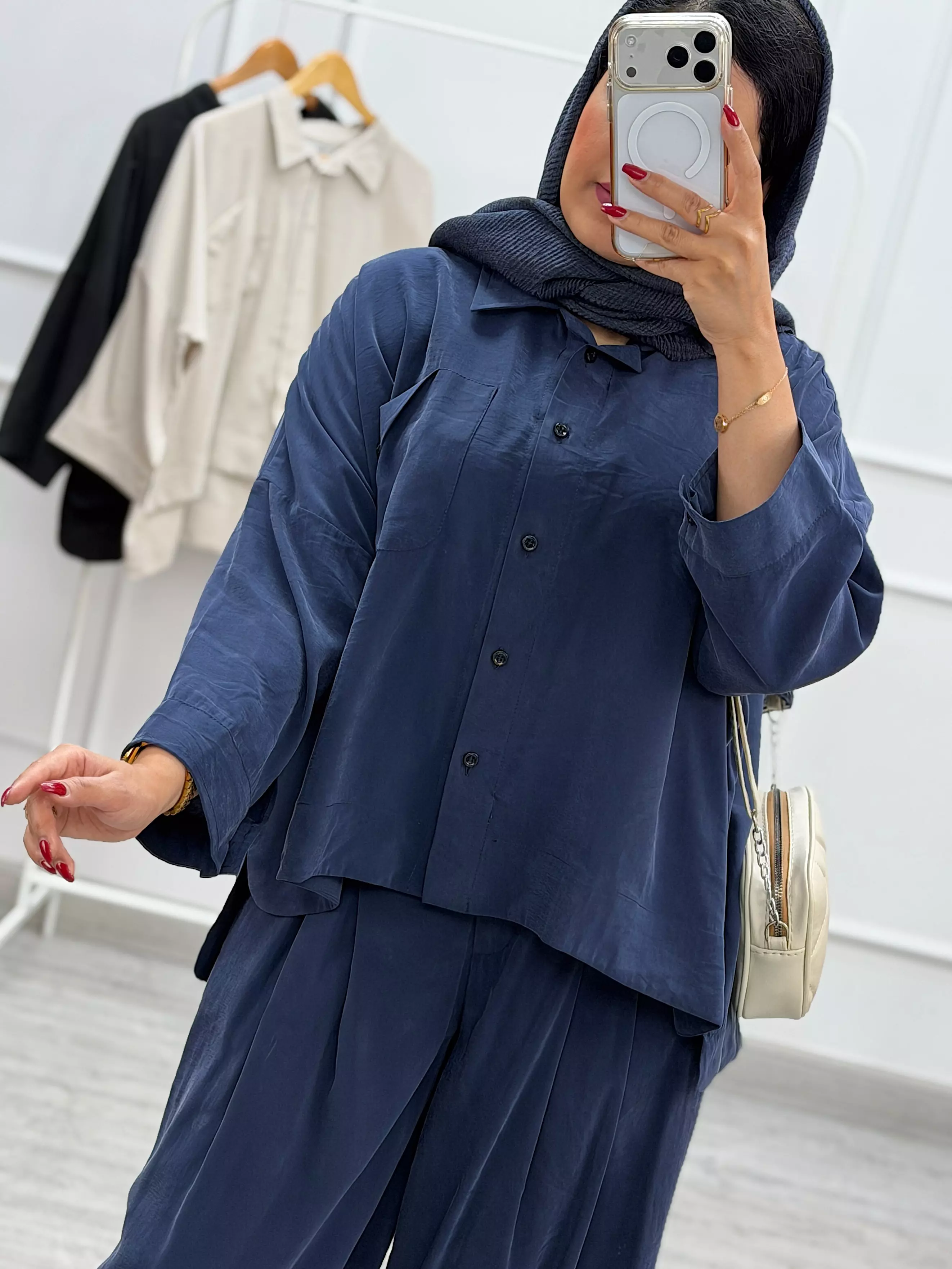 شومیز شلوار سیلک