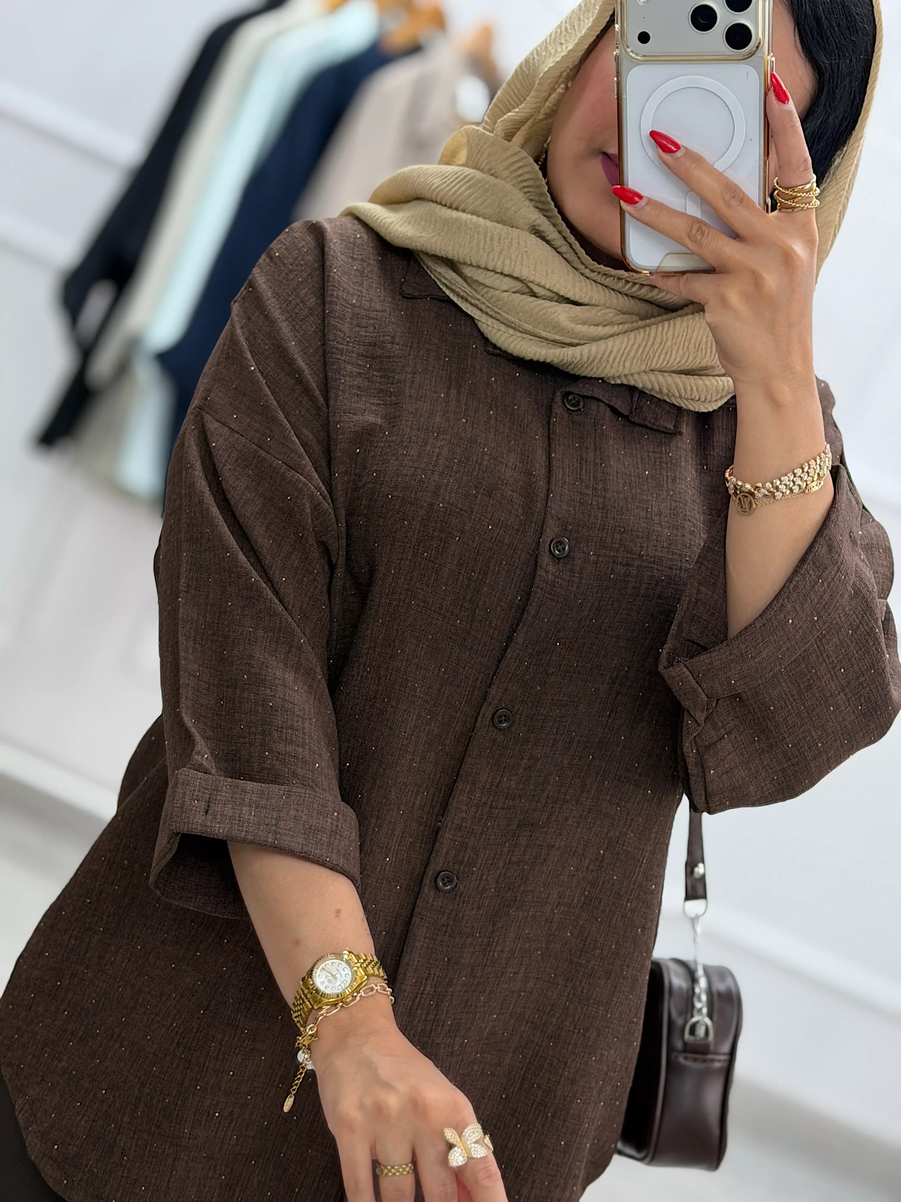 شومیزنگین دار تارا