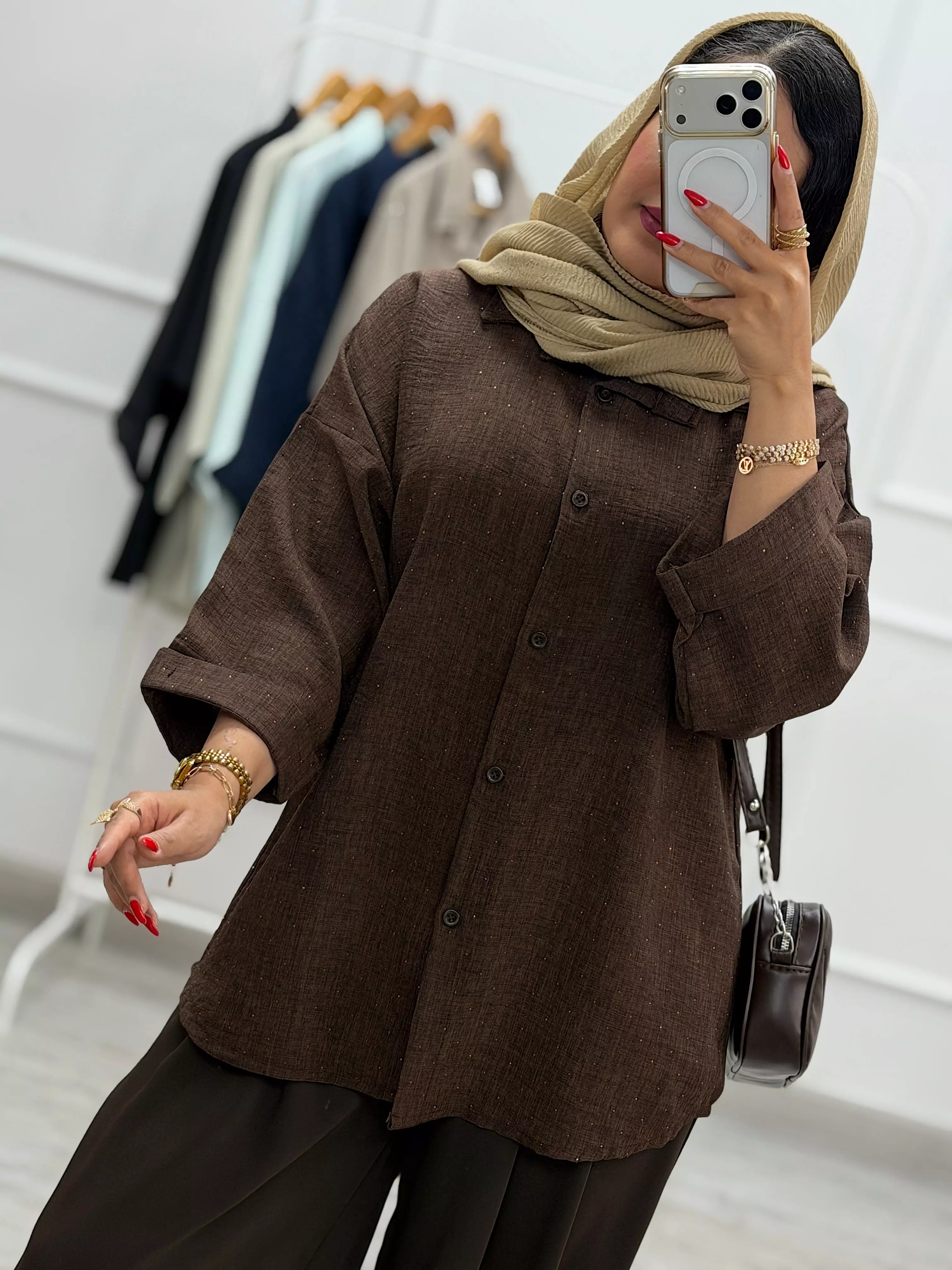 شومیزنگین دار تارا