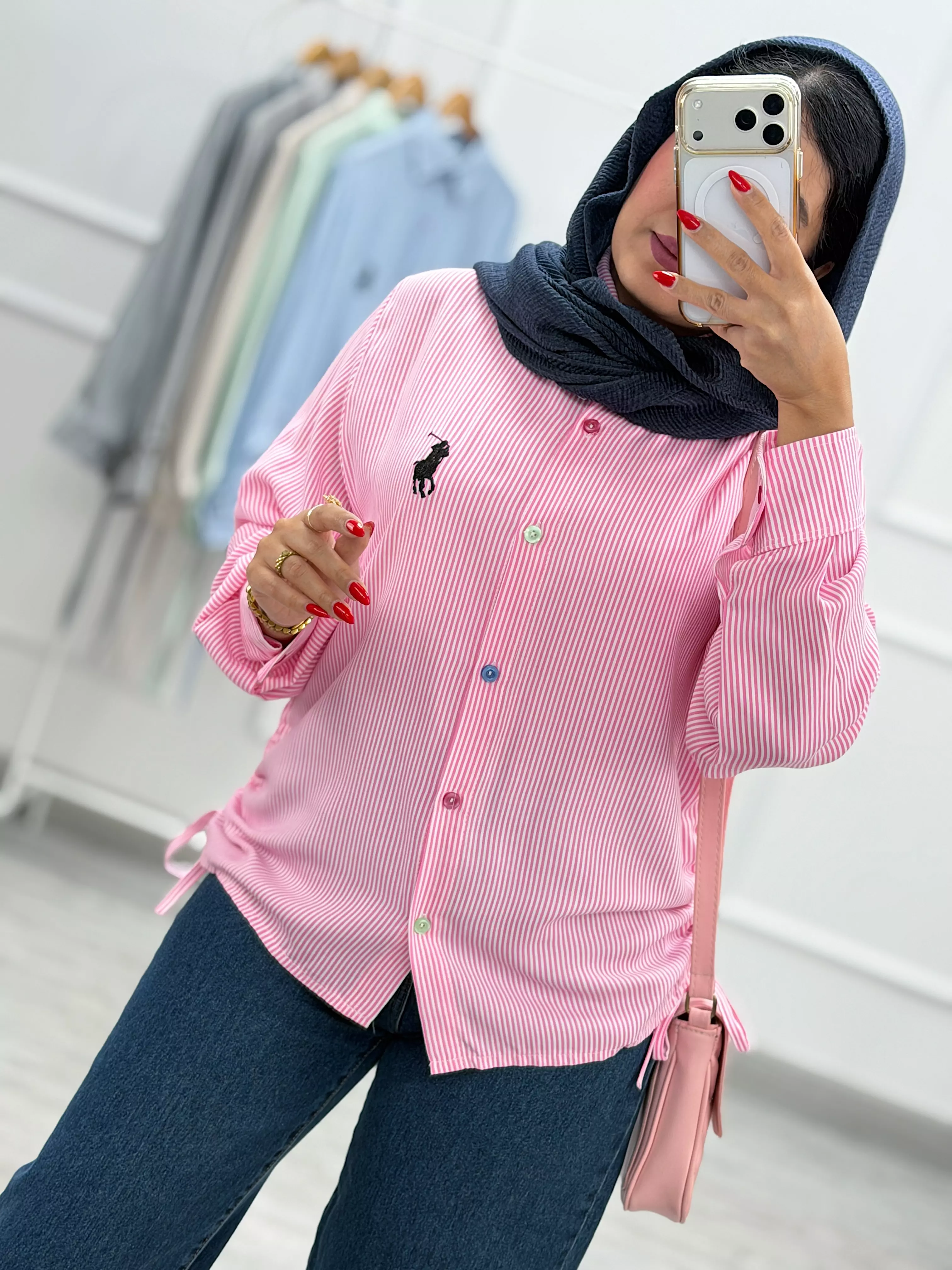 شومیز راه راه ترندی