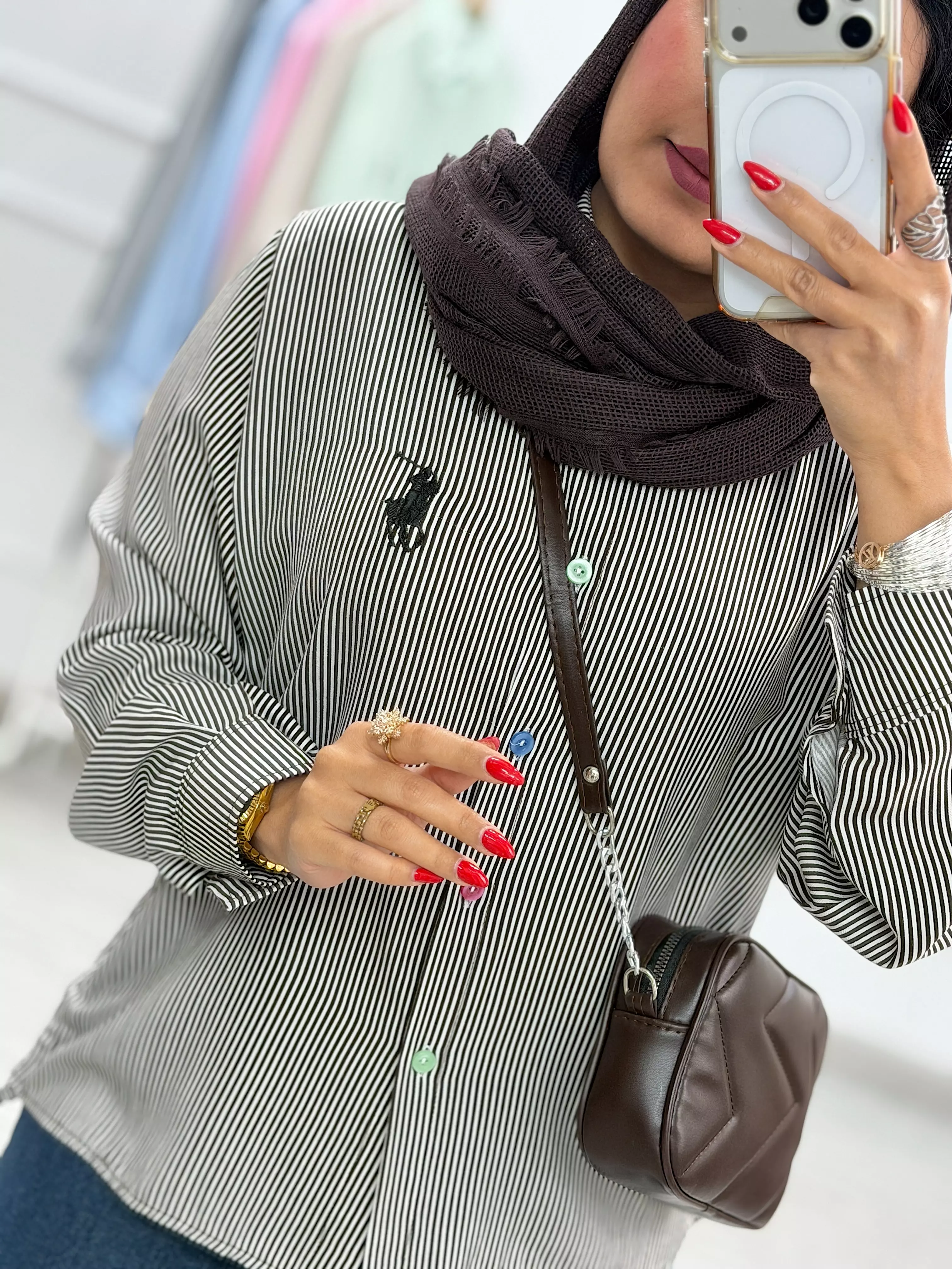 شومیز راه راه ترندی
