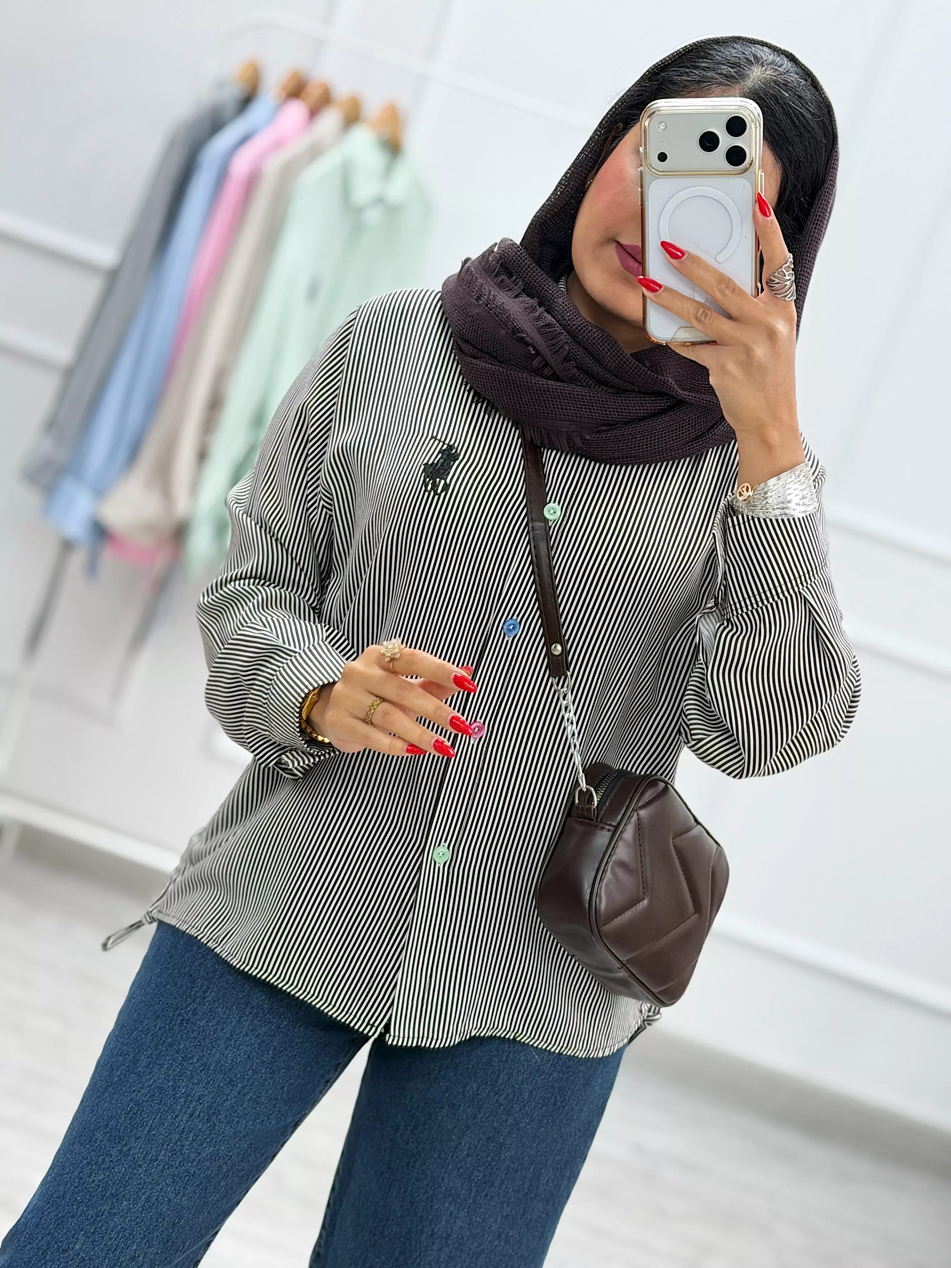 شومیز راه راه ترندی
