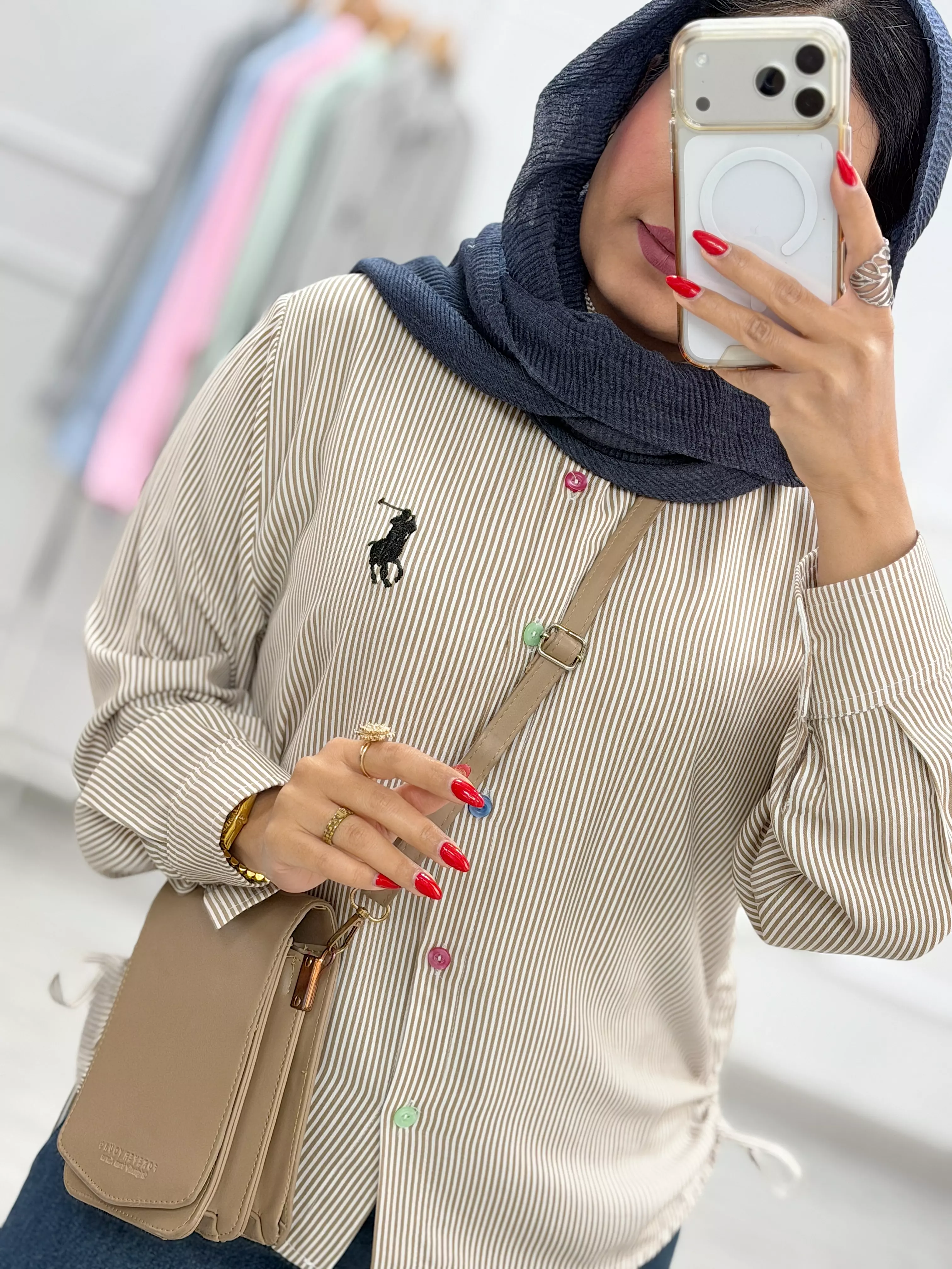 شومیز راه راه ترندی