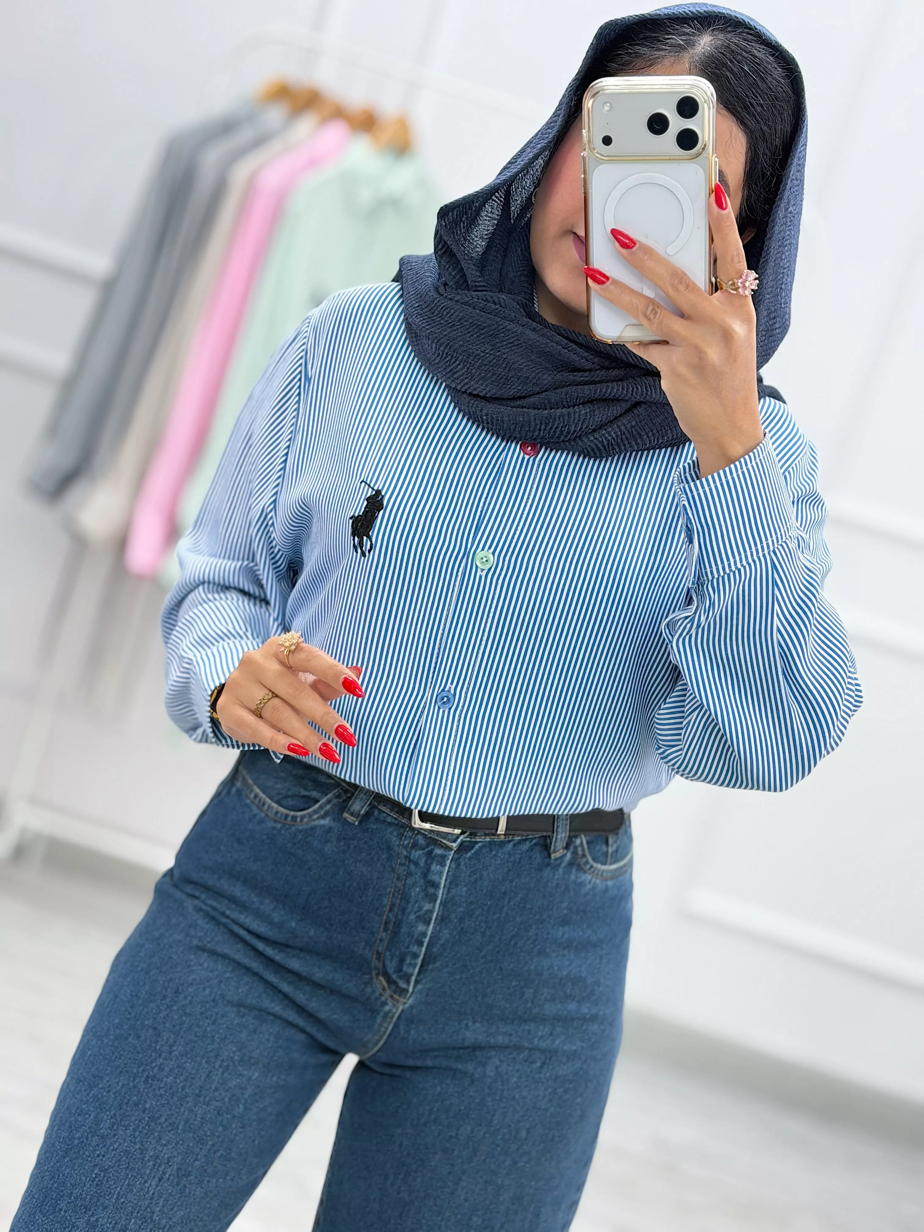 شومیز راه راه ترندی