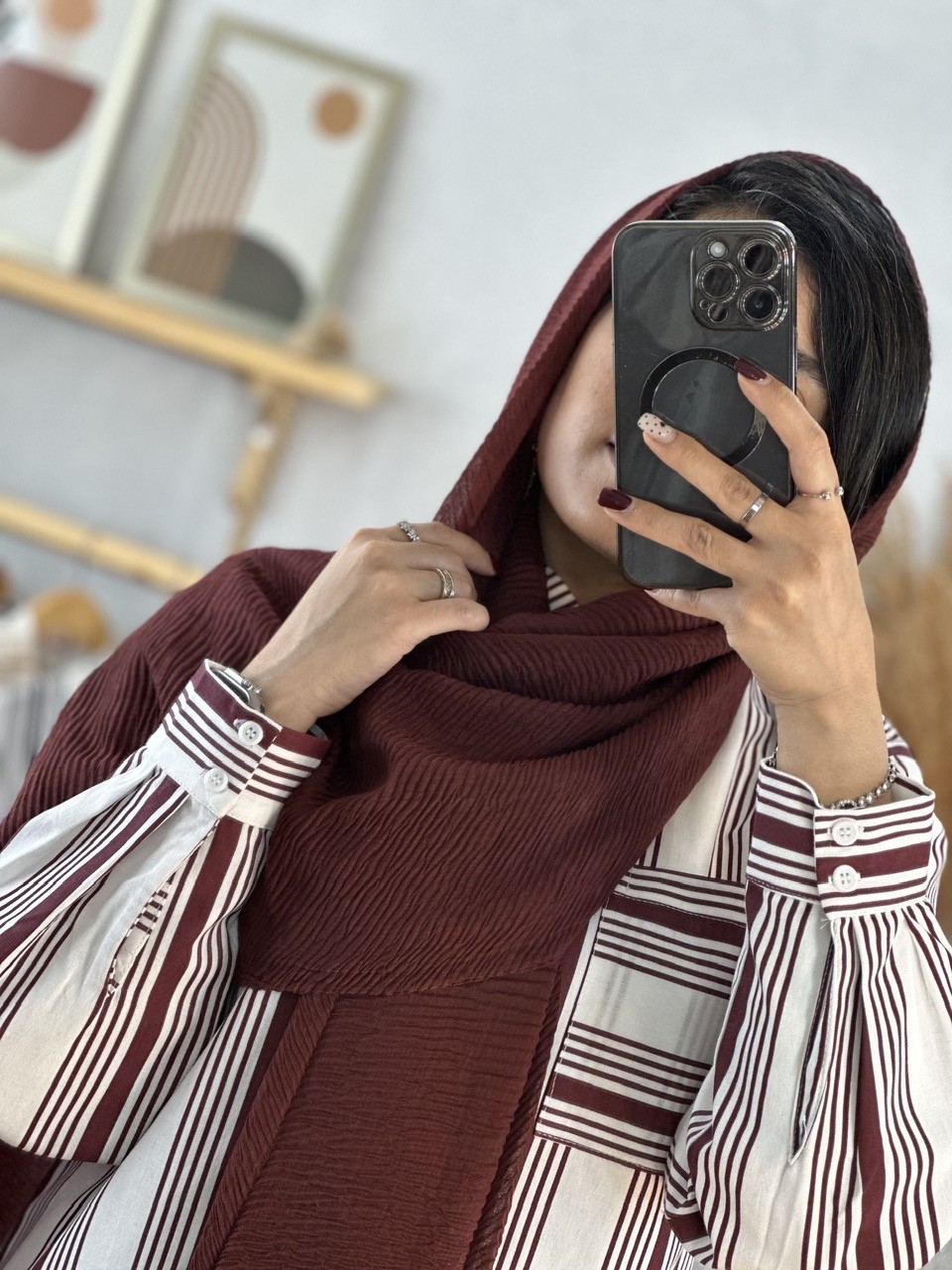 شال عسل زرشکی