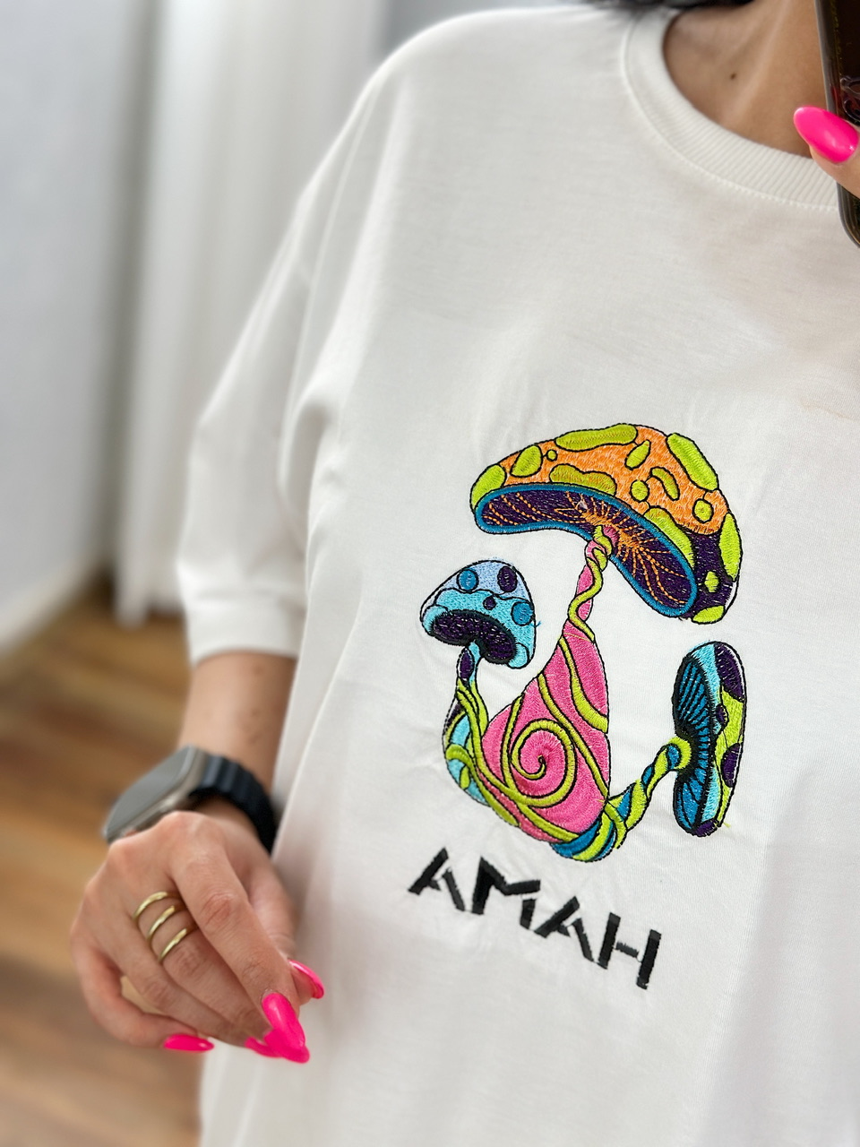 تیشرت لانگ قارچ