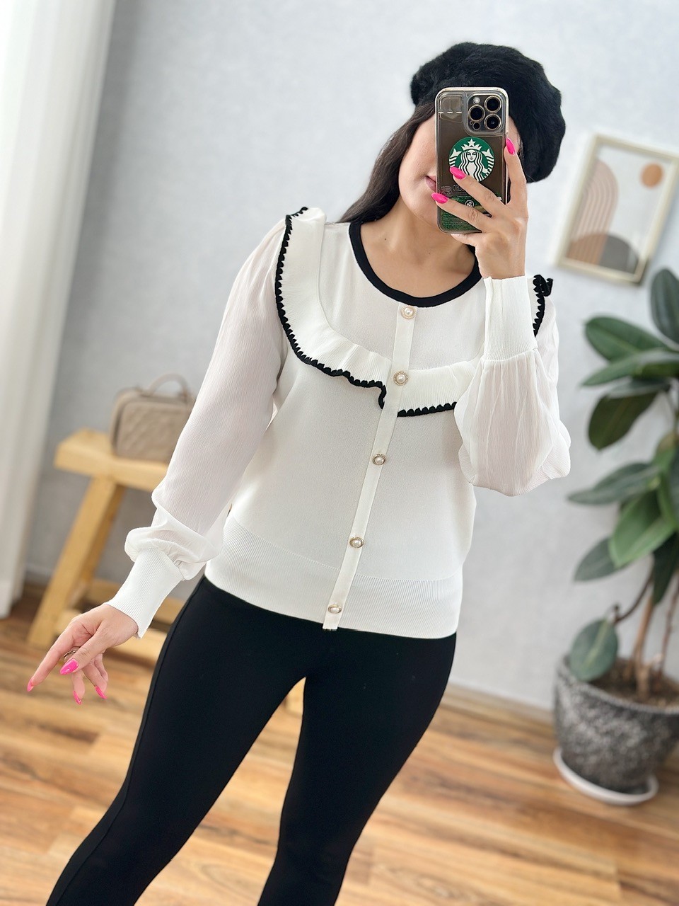 بلوز بافت فانتزی دلبر