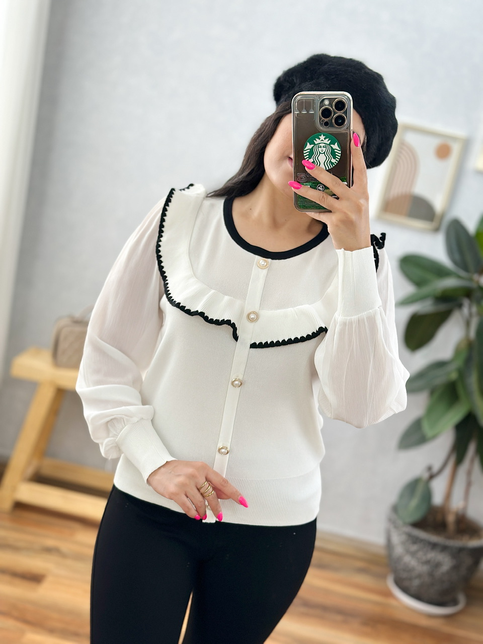 بلوز بافت فانتزی دلبر