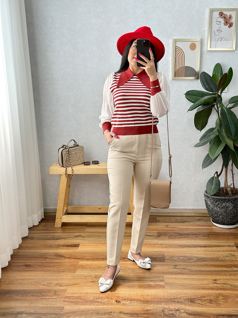 بافت کلاسیک راه راه آنا