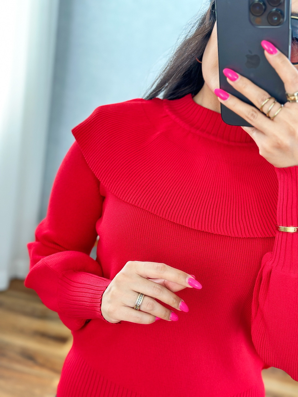 بافت یقه عروسکی