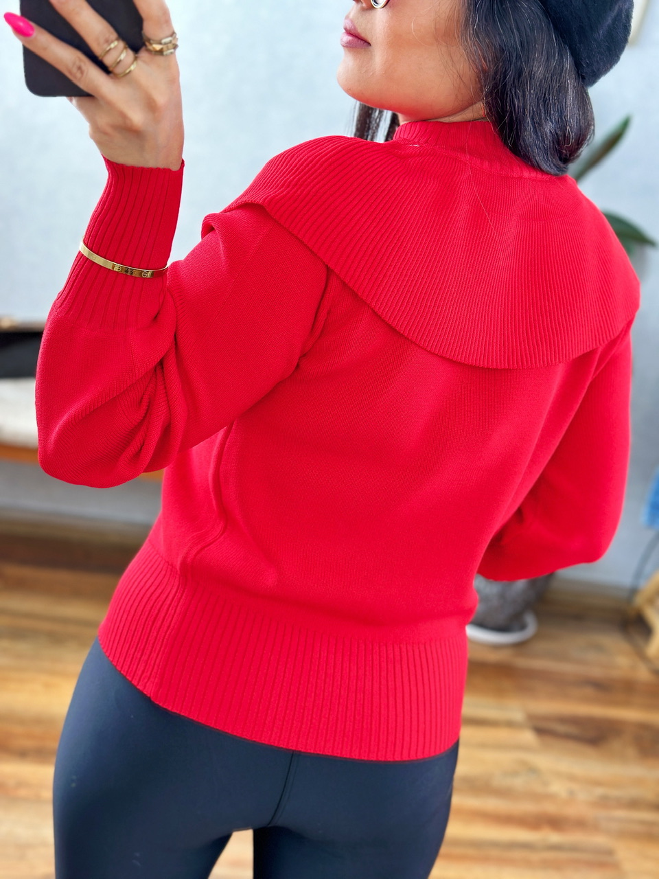 بافت یقه عروسکی