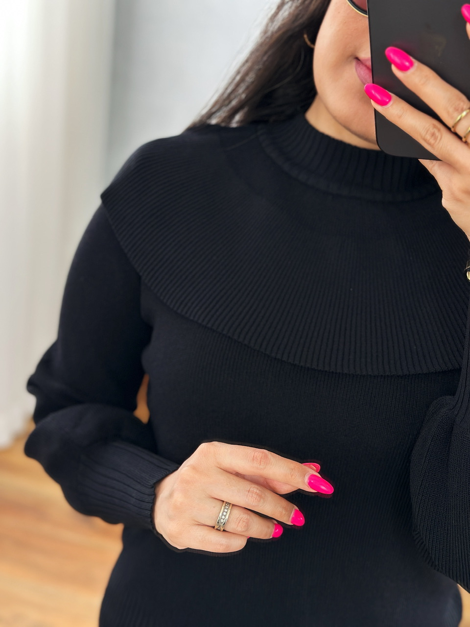 بافت یقه عروسکی