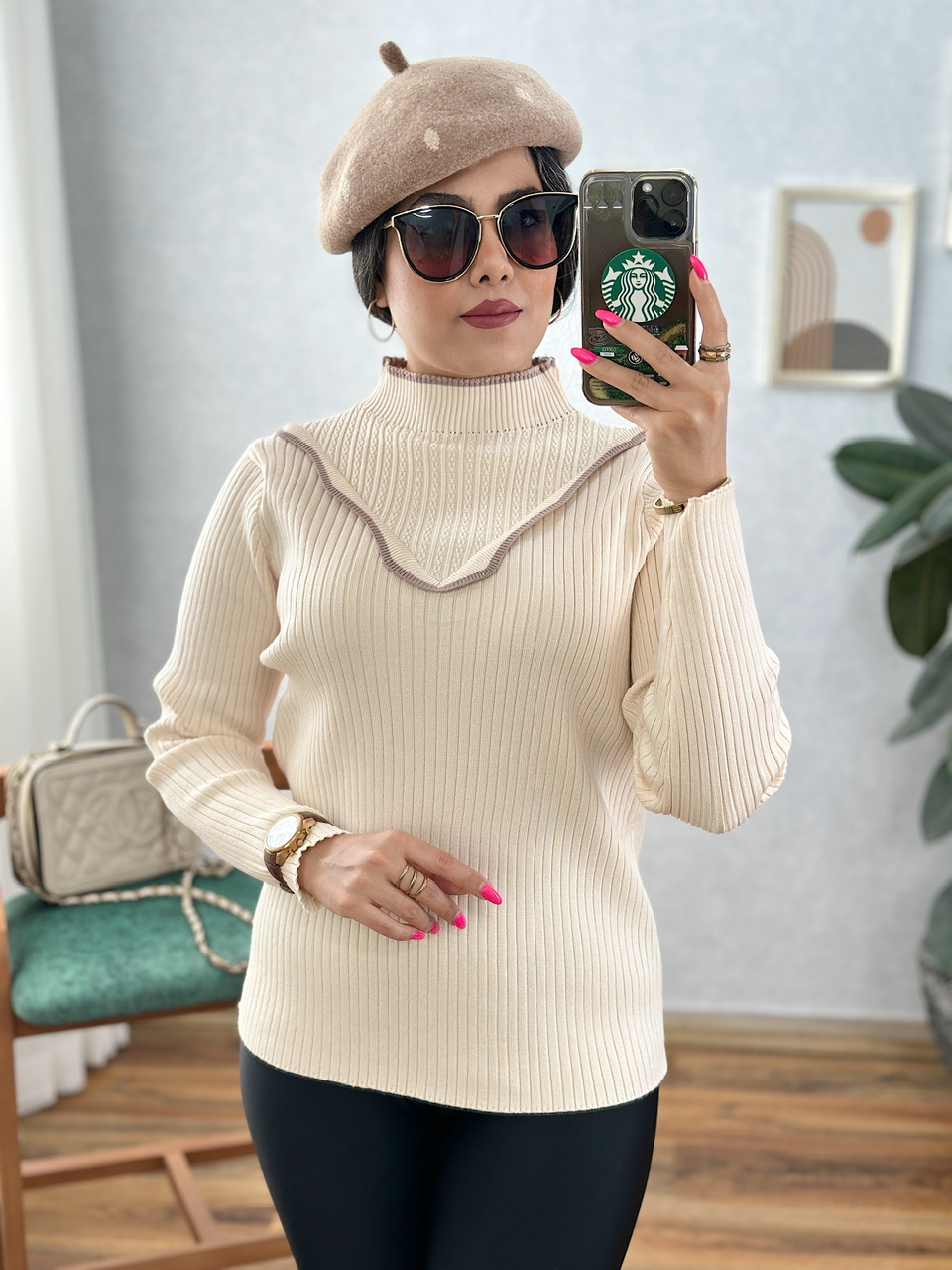 پلیور بافت مهر