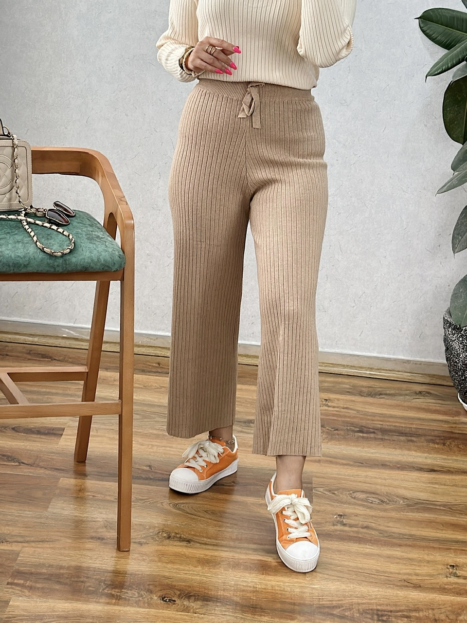 شلوار بگ بافت آوان