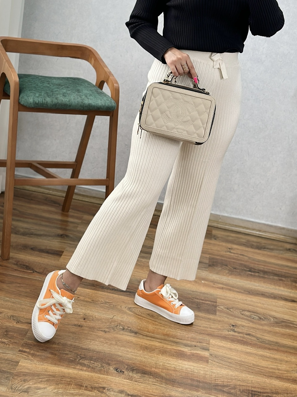 شلوار بگ بافت آوان