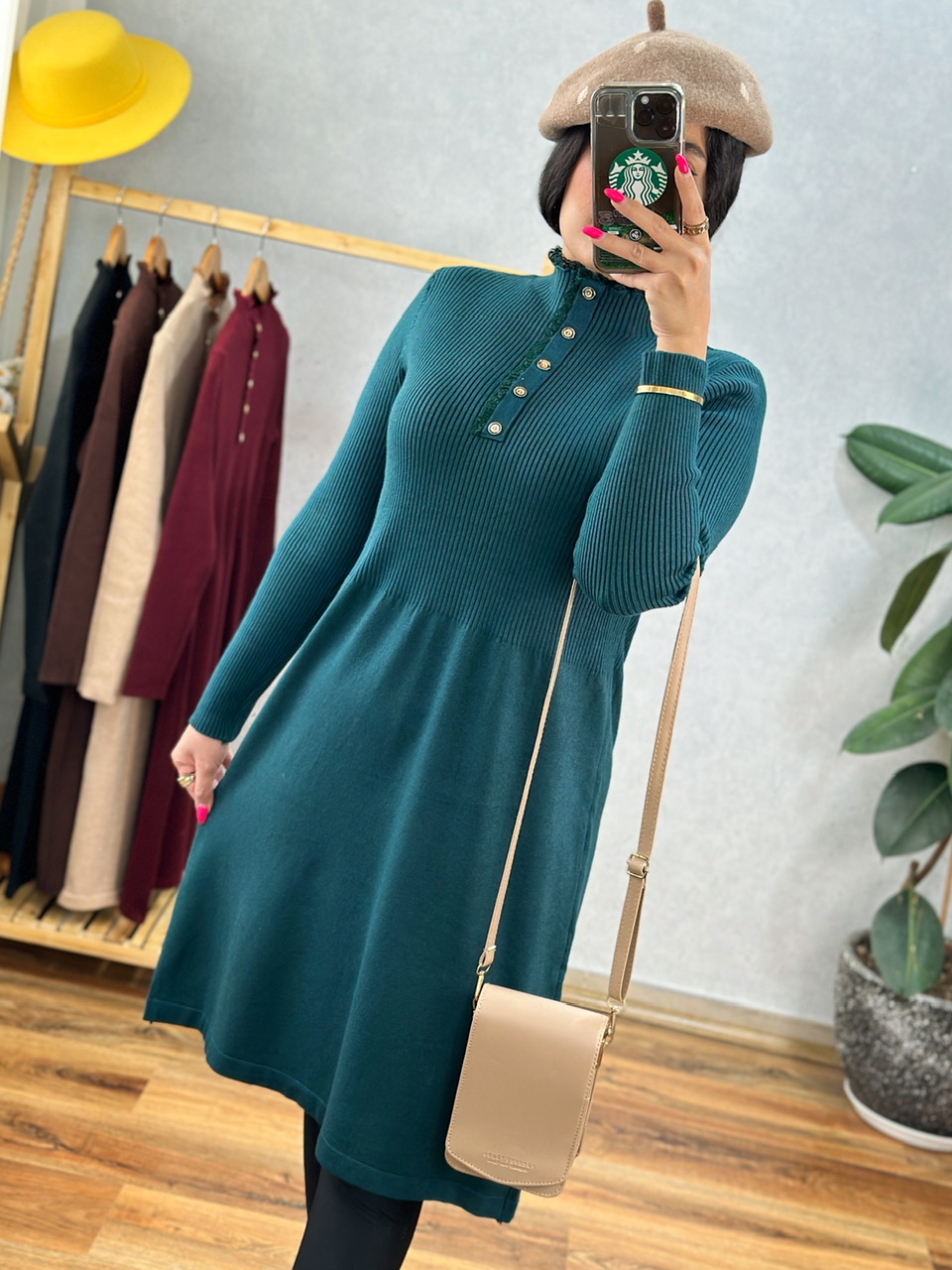 پیراهن بافت مهگل