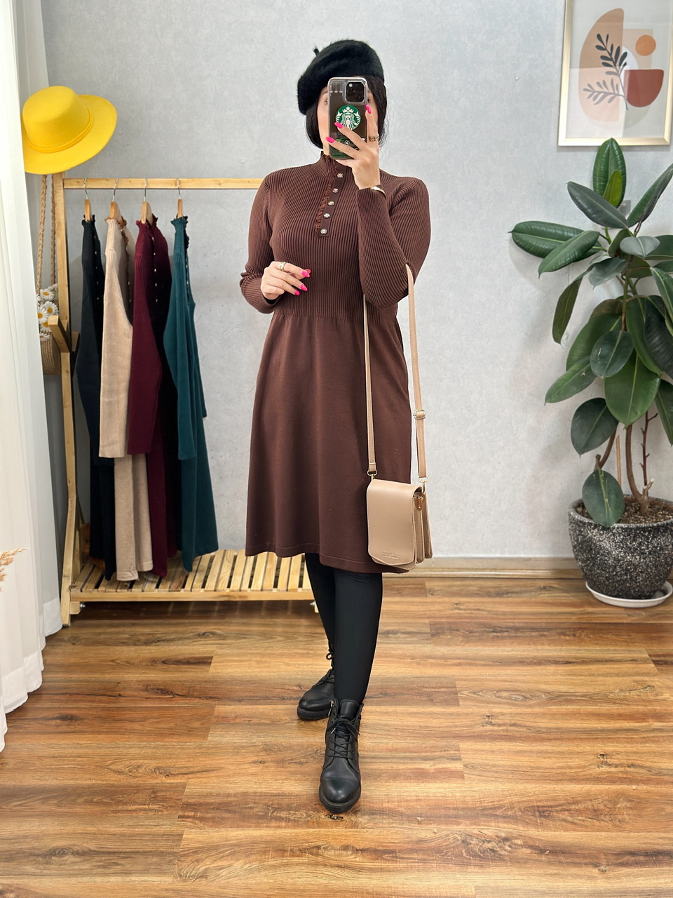 پیراهن بافت مهگل