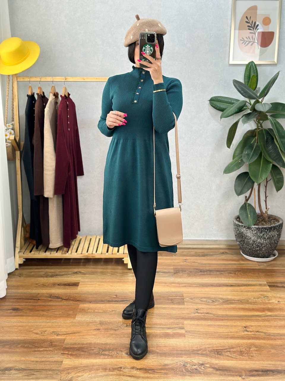 پیراهن بافت مهگل