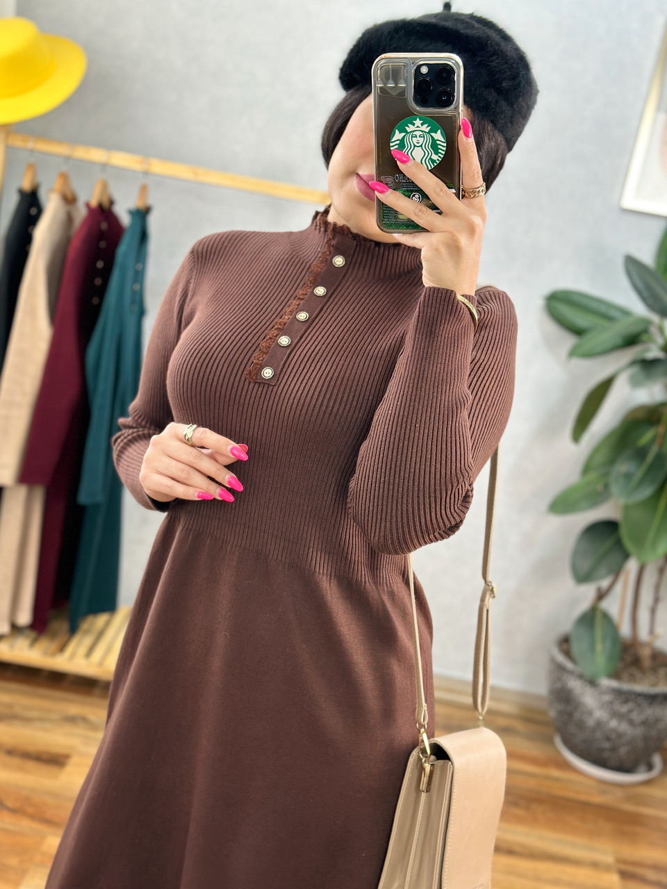 پیراهن بافت مهگل