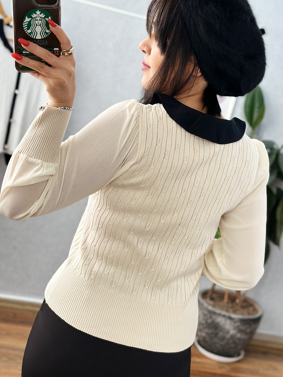 بلوز بافت نیلا