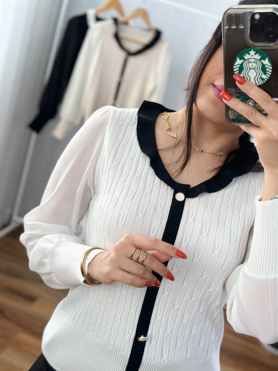 بلوز بافت نیلا