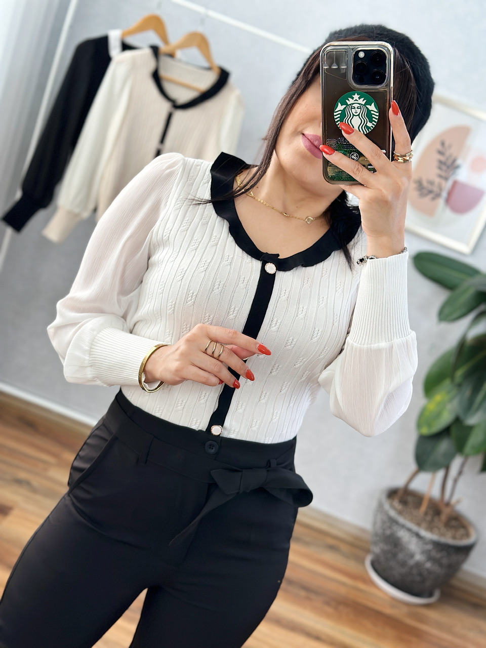 بلوز بافت نیلا