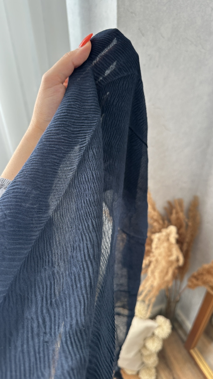 شال عسل سورمه ای