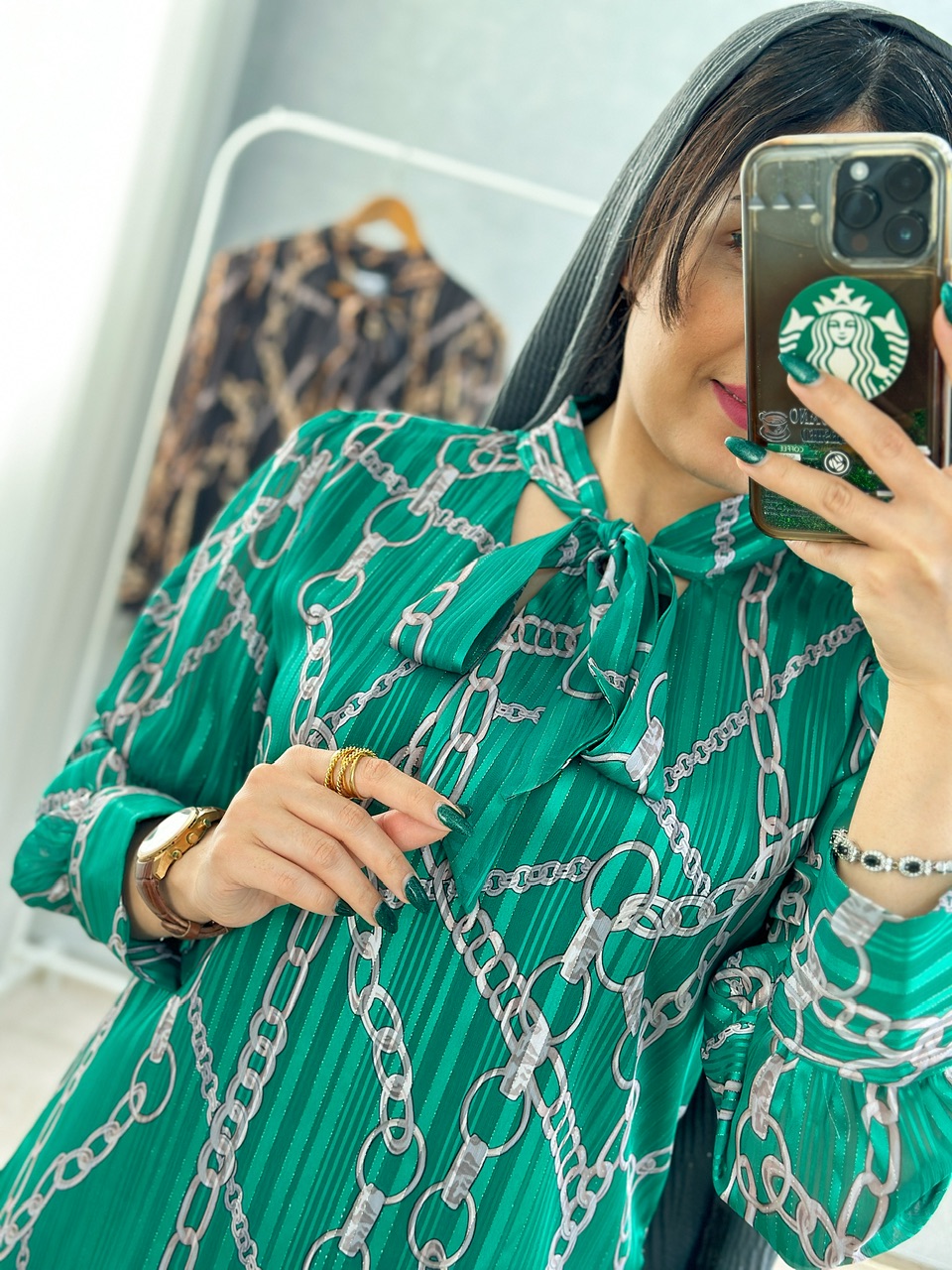 شومیز طرح زنجیری