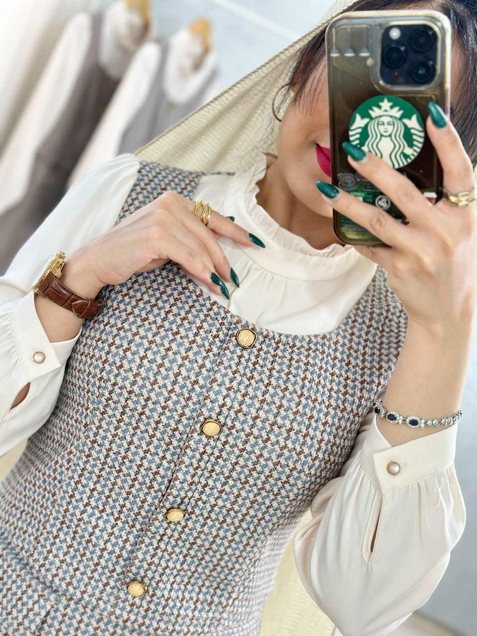 پیراهن کشمیر سلنا